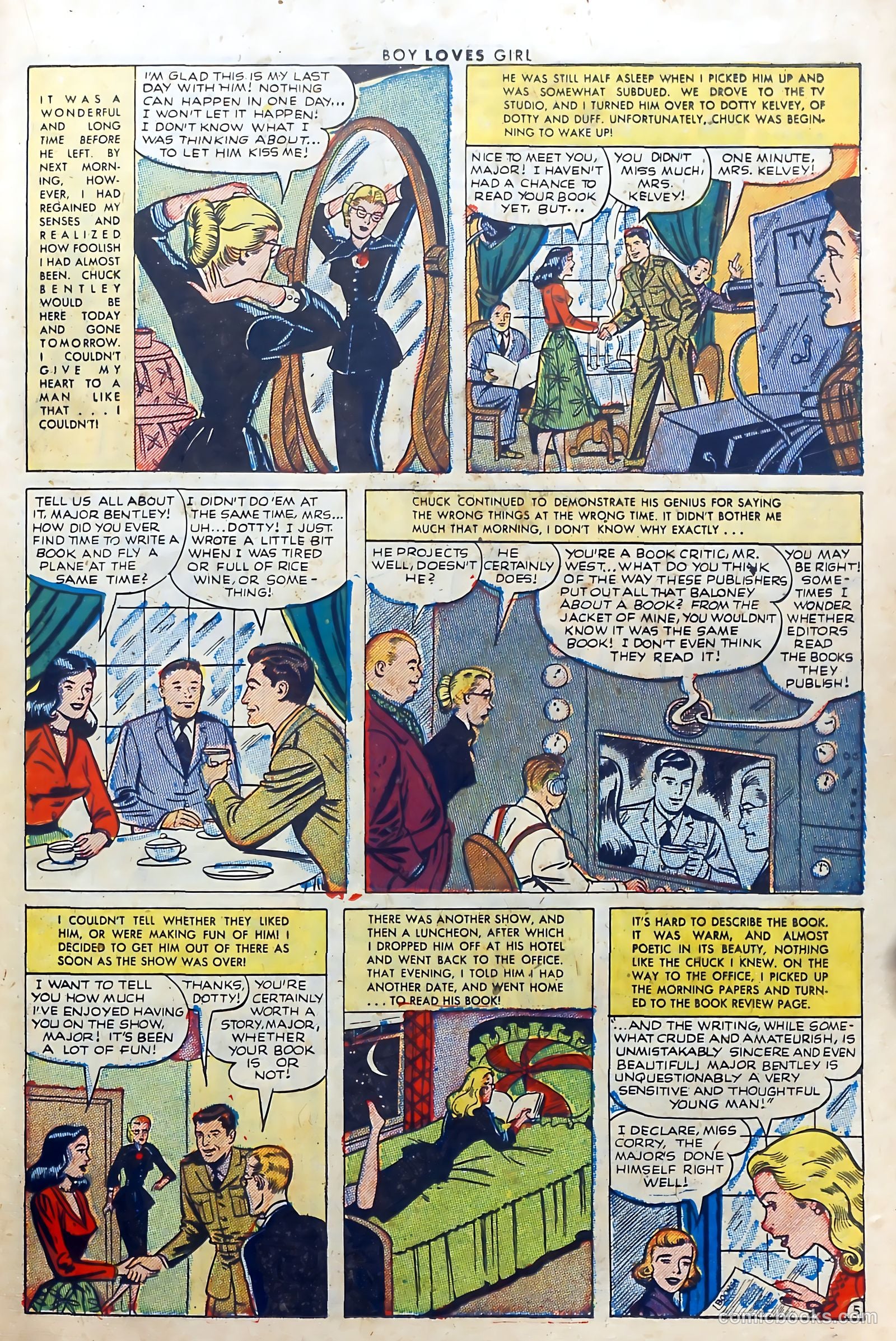 Boy Loves Girl #34 (1953) — page 23 of 36