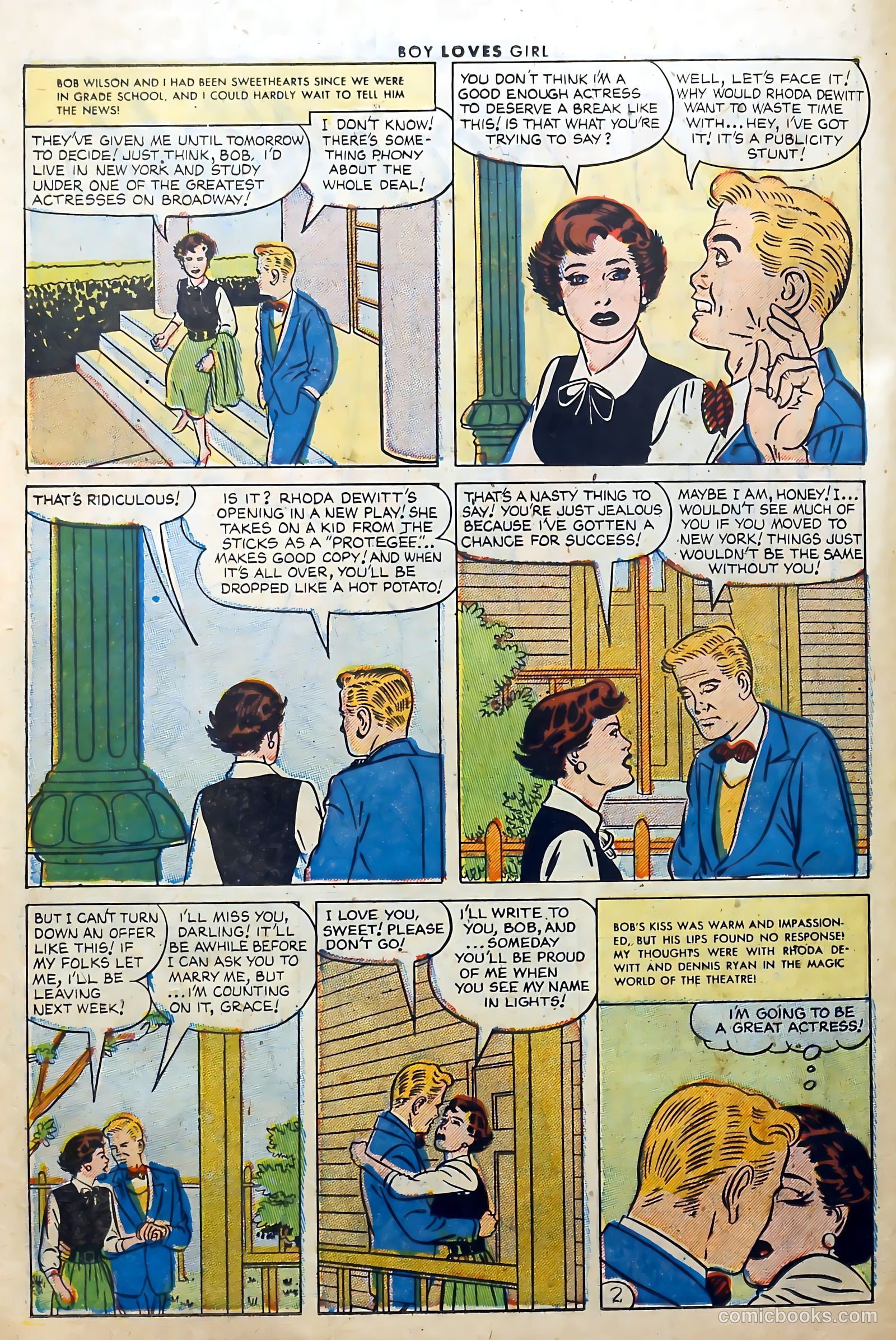 Boy Loves Girl #34 (1953) — page 26 of 36