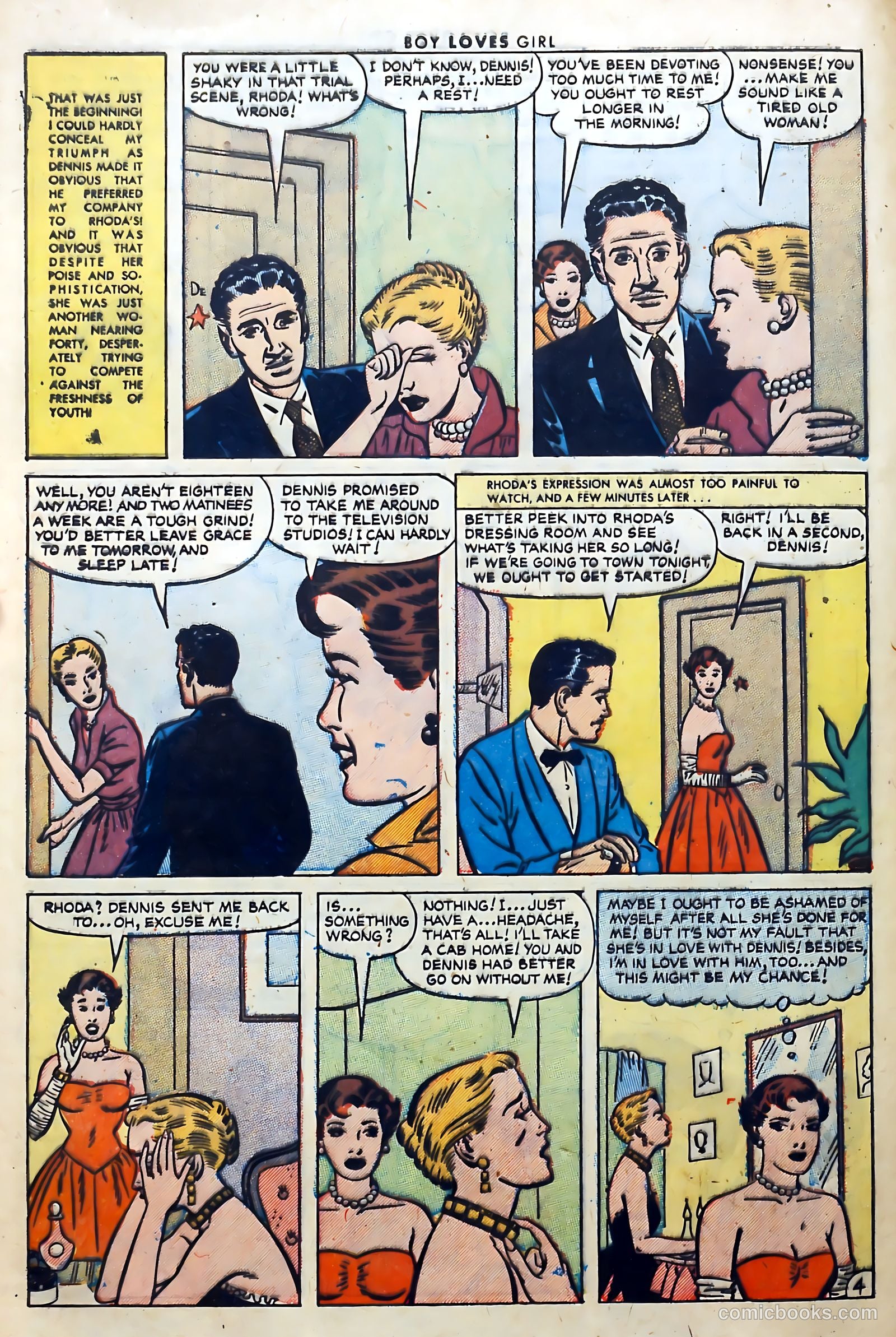 Boy Loves Girl #34 (1953) — page 28 of 36
