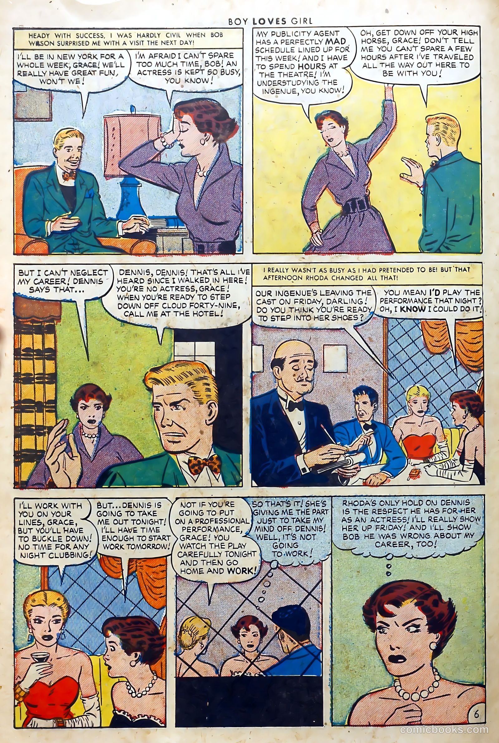 Boy Loves Girl #34 (1953) — page 30 of 36