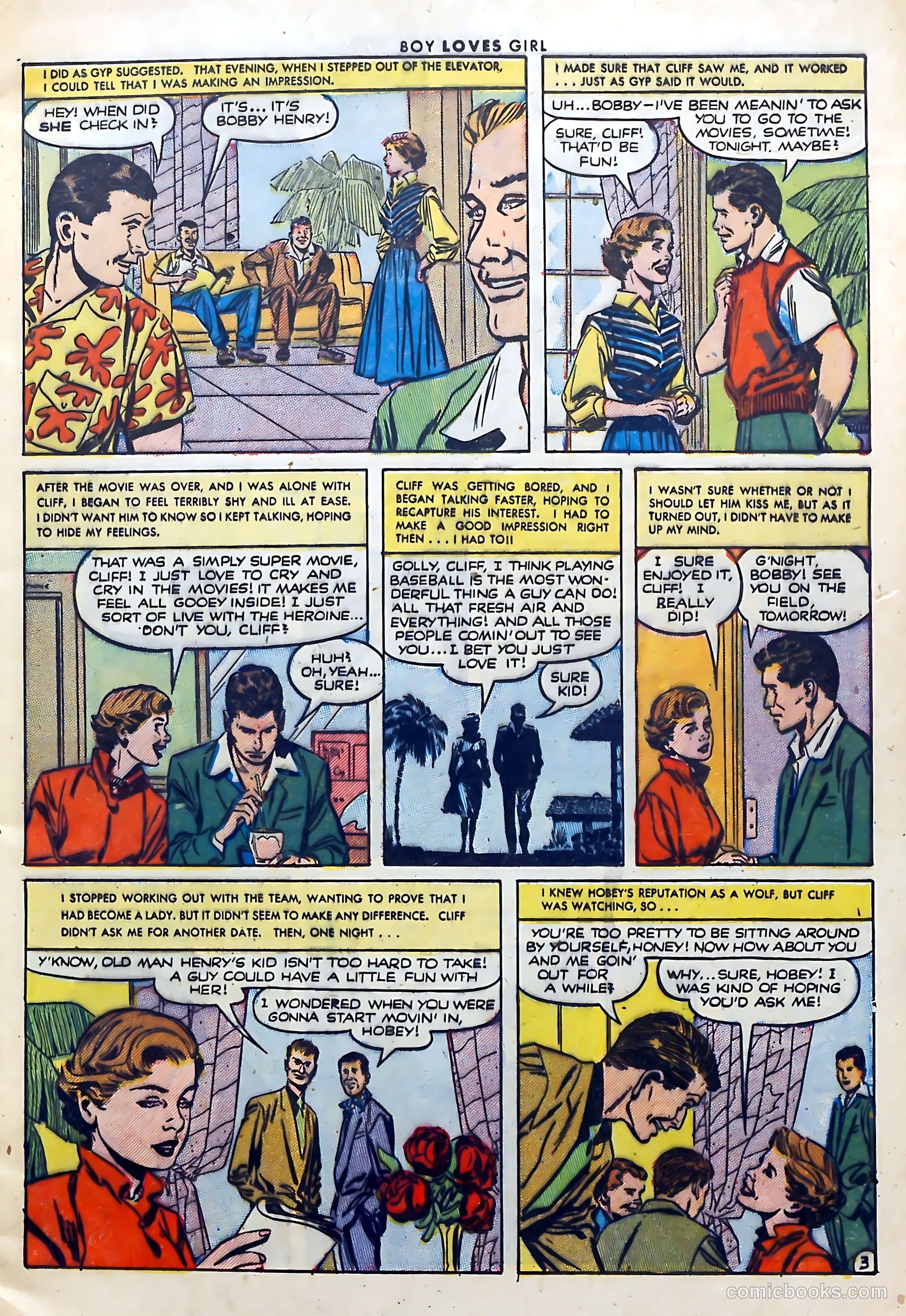 Boy Loves Girl #35 (1953) — page 5 of 36
