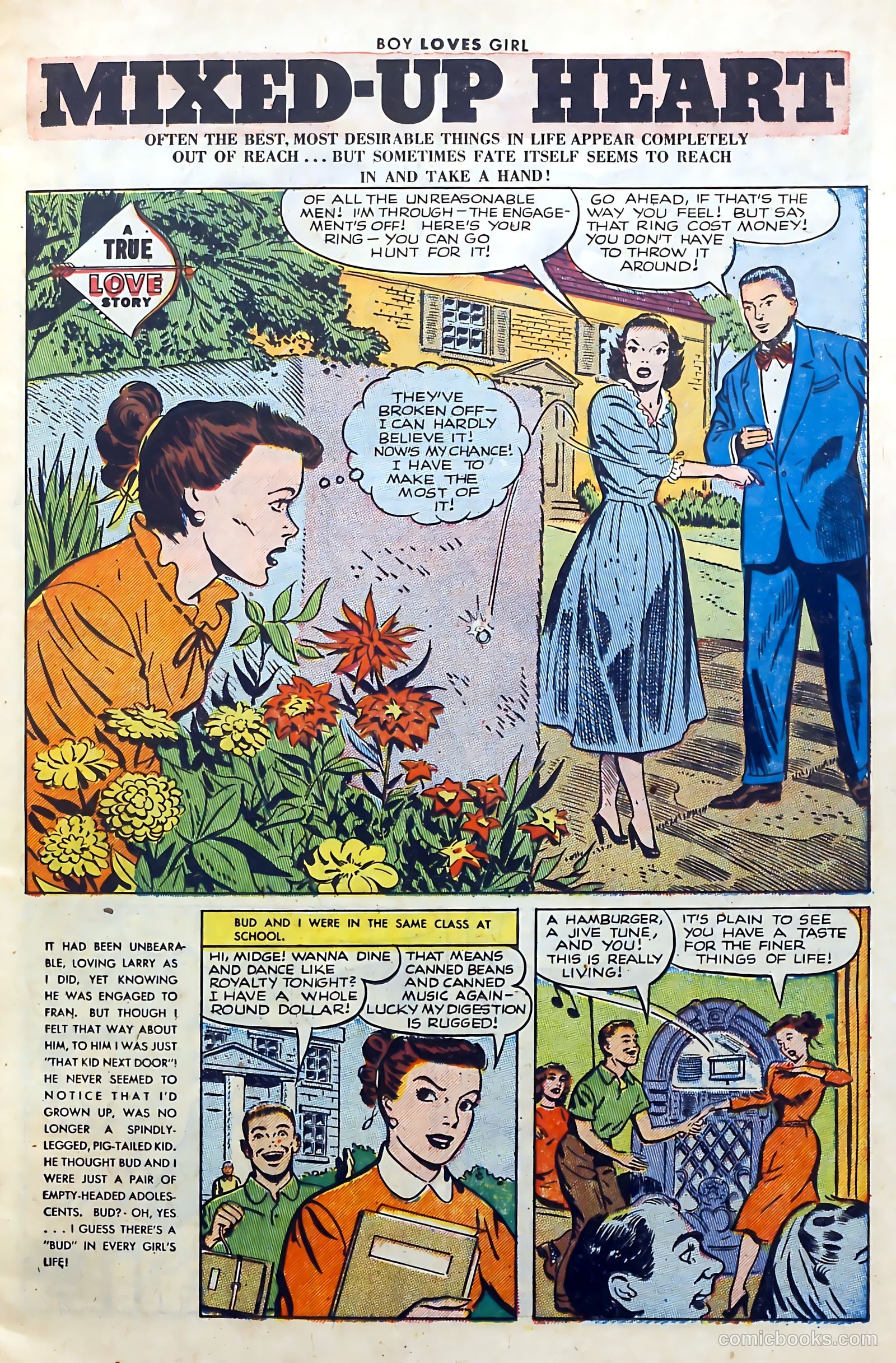Boy Loves Girl #35 (1953) — page 11 of 36