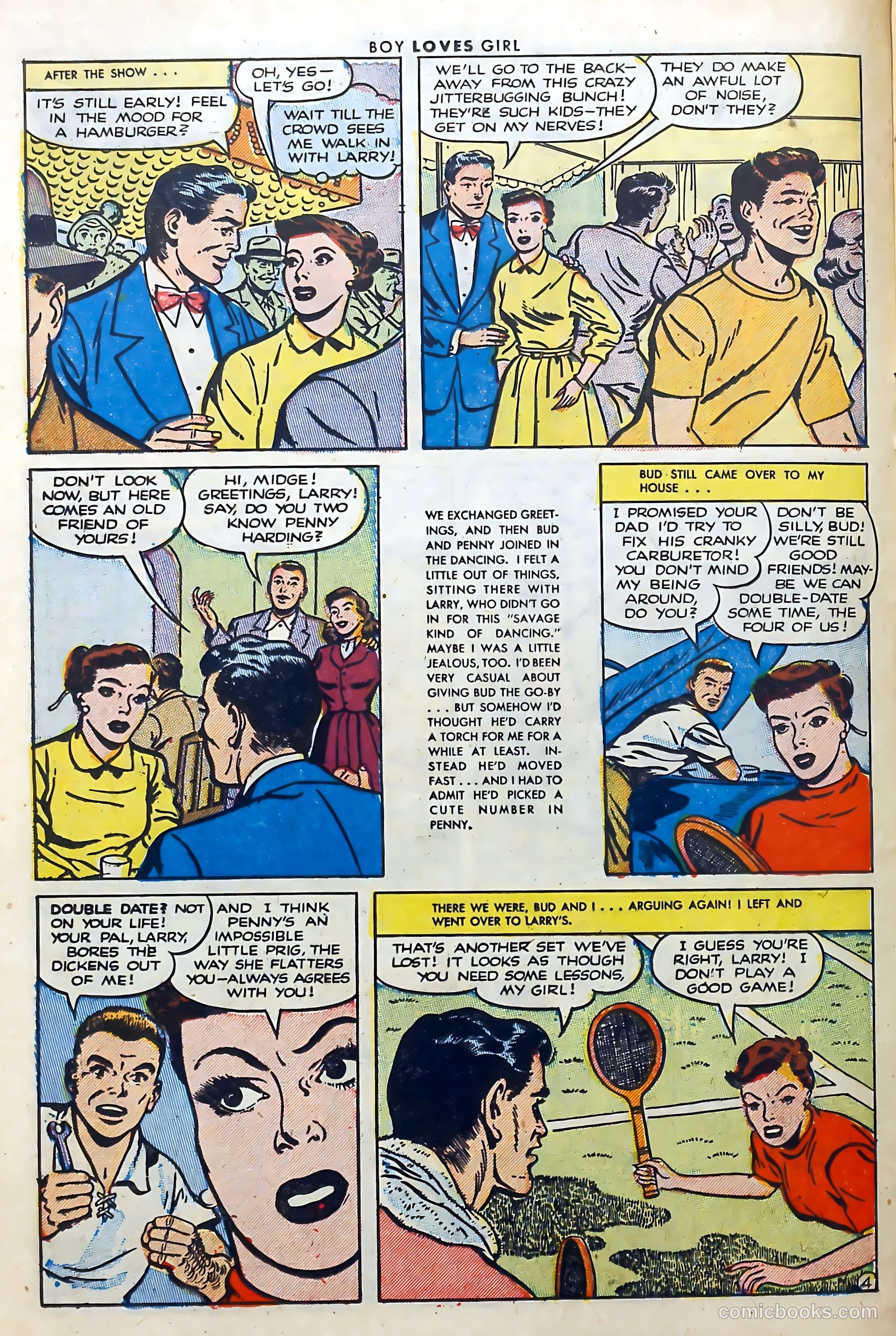 Boy Loves Girl #35 (1953) — page 14 of 36