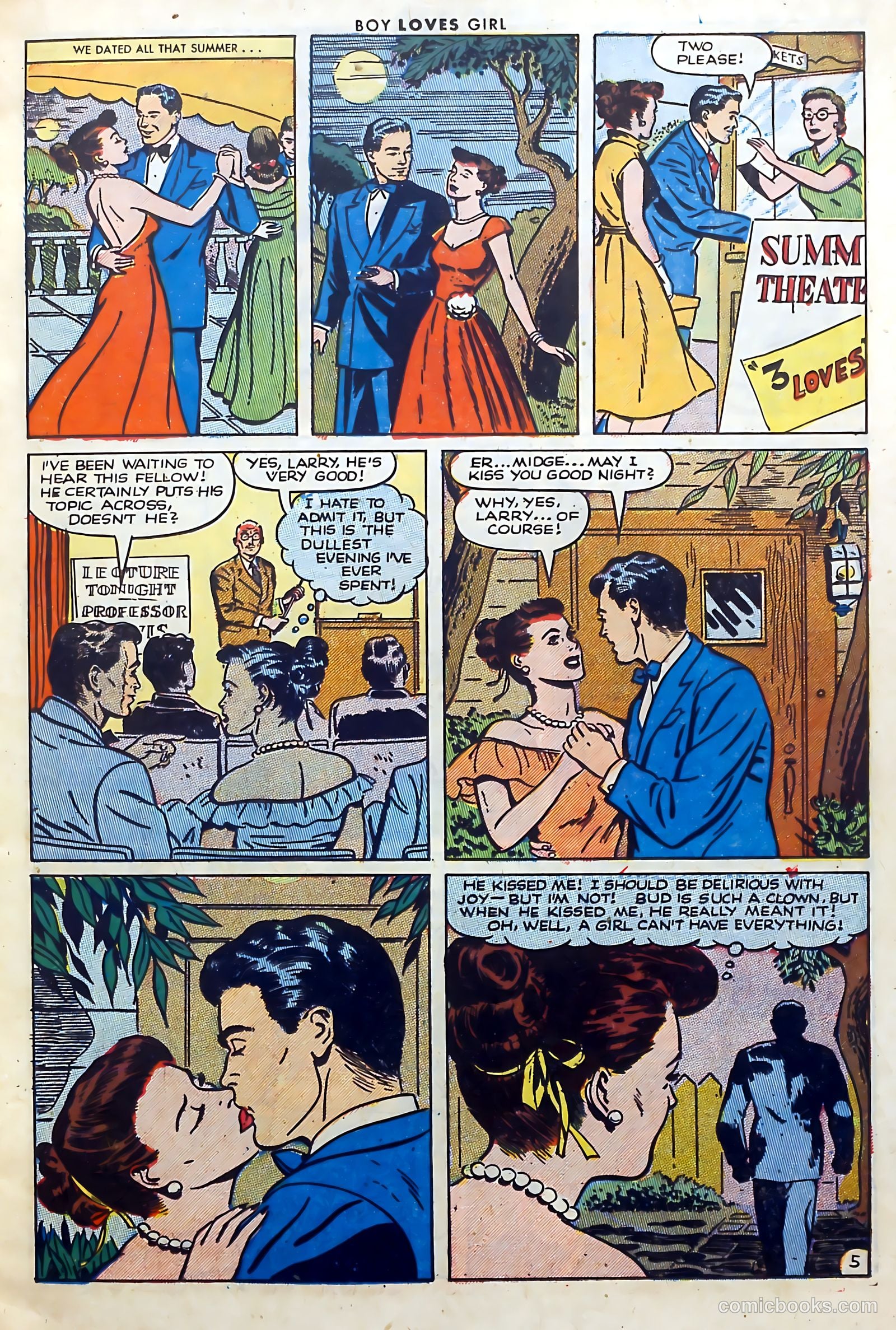 Boy Loves Girl #35 (1953) — page 15 of 36