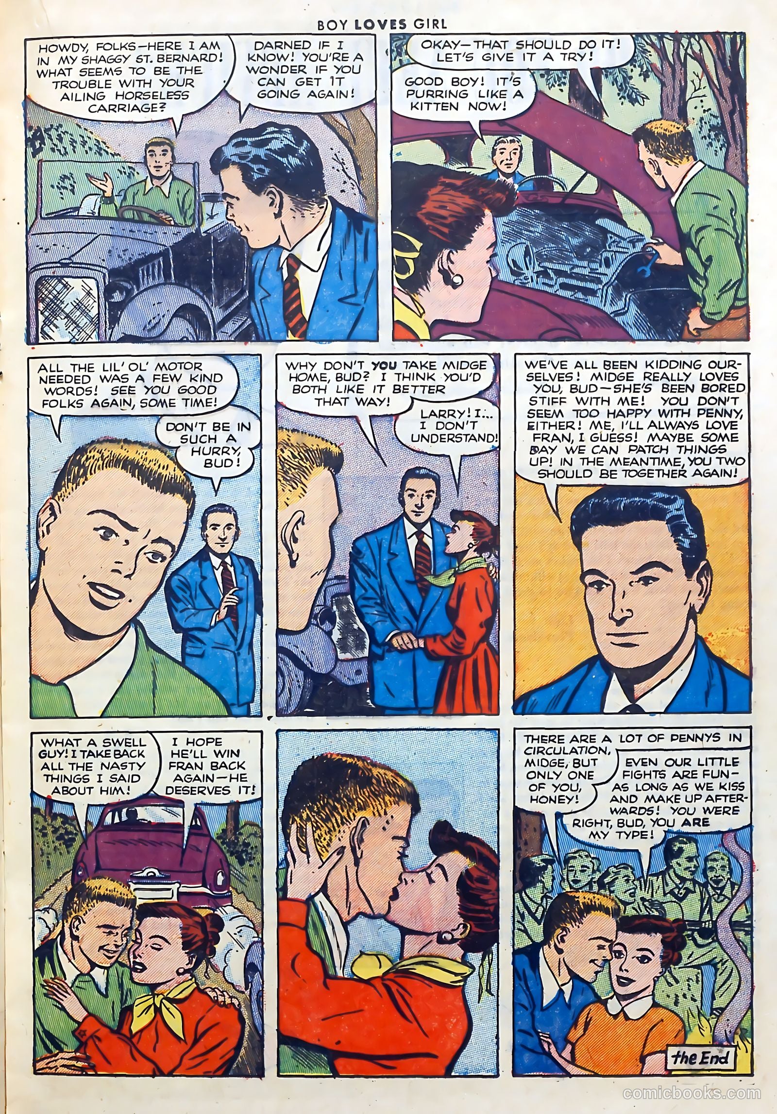Boy Loves Girl #35 (1953) — page 17 of 36