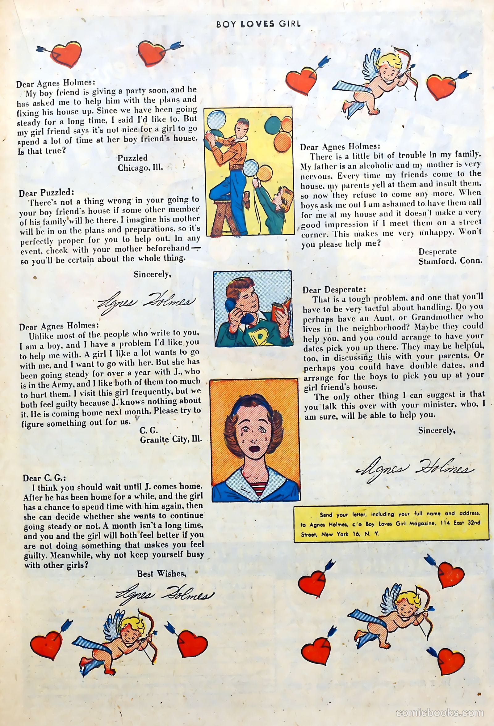 Boy Loves Girl #35 (1953) — page 19 of 36