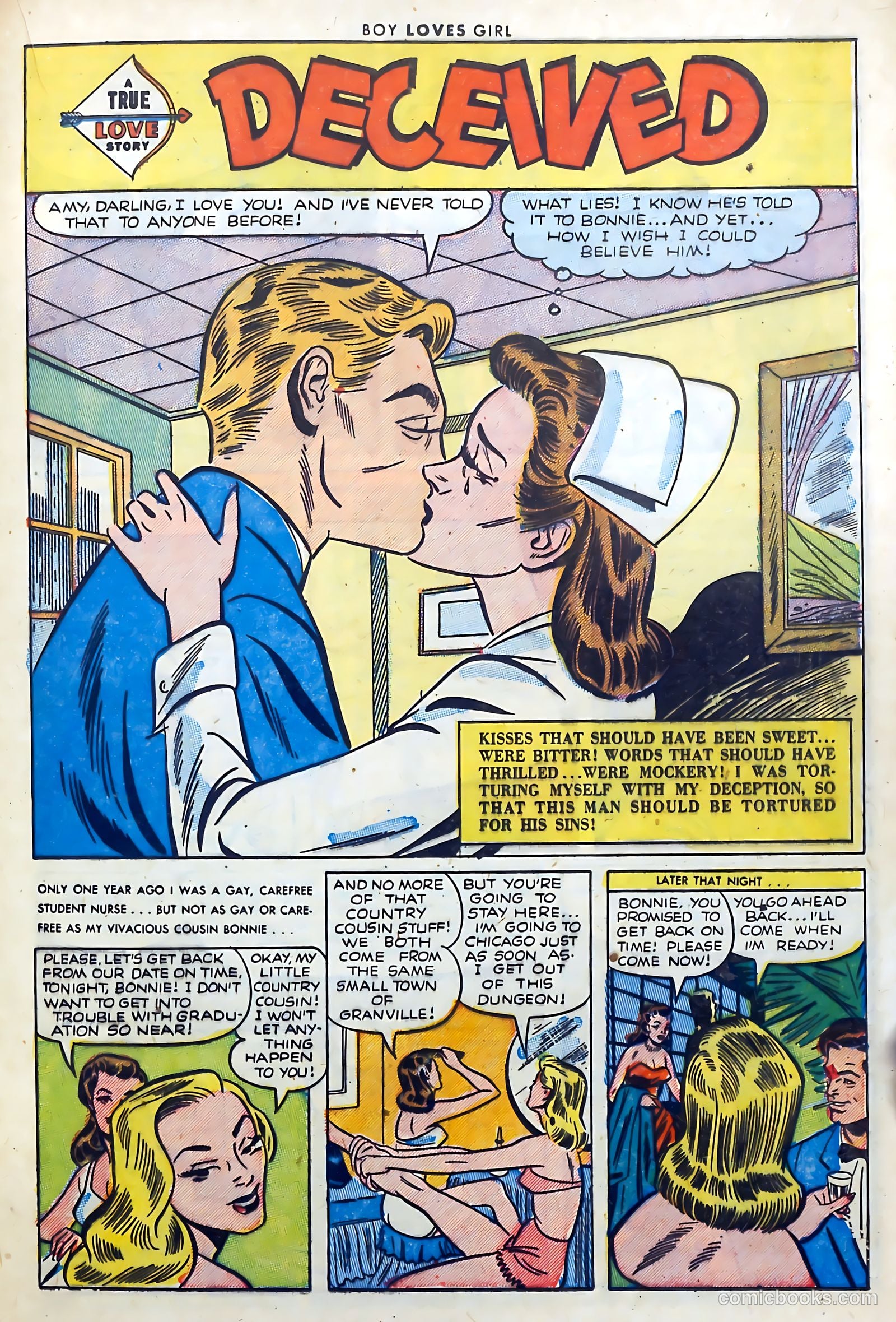 Boy Loves Girl #35 (1953) — page 21 of 36