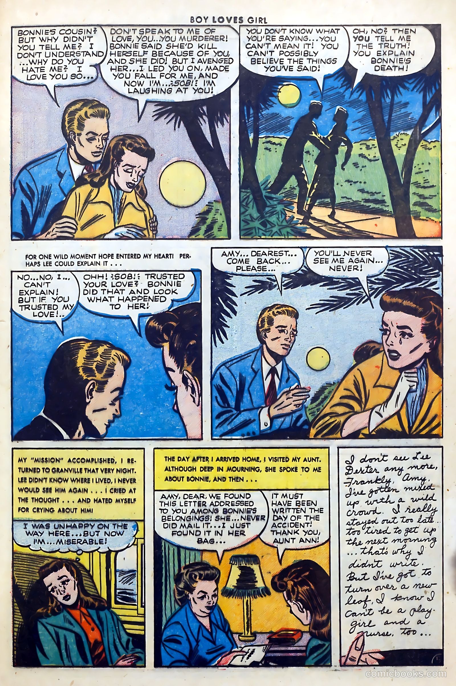 Boy Loves Girl #35 (1953) — page 25 of 36
