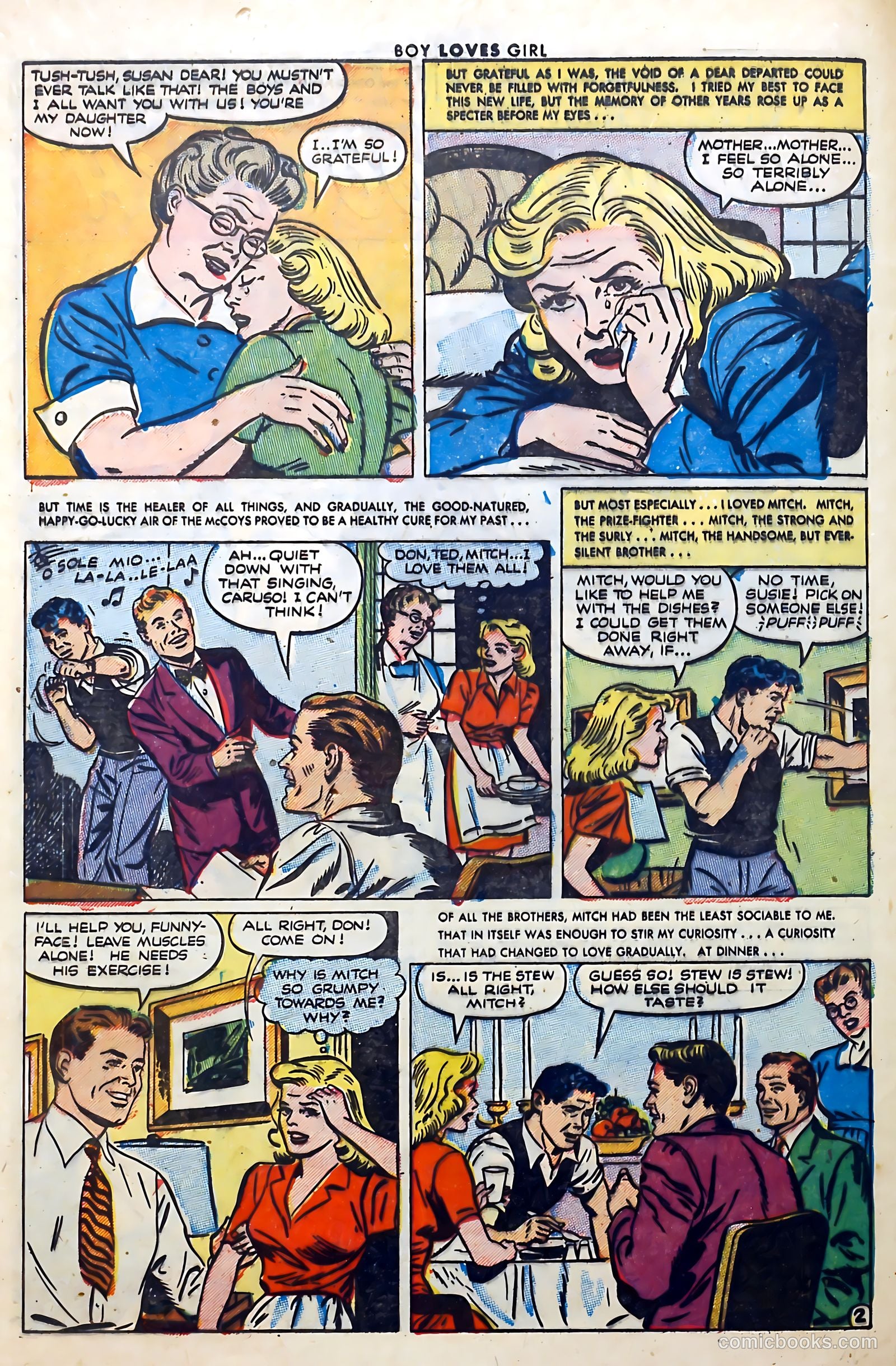 Boy Loves Girl #35 (1953) — page 28 of 36