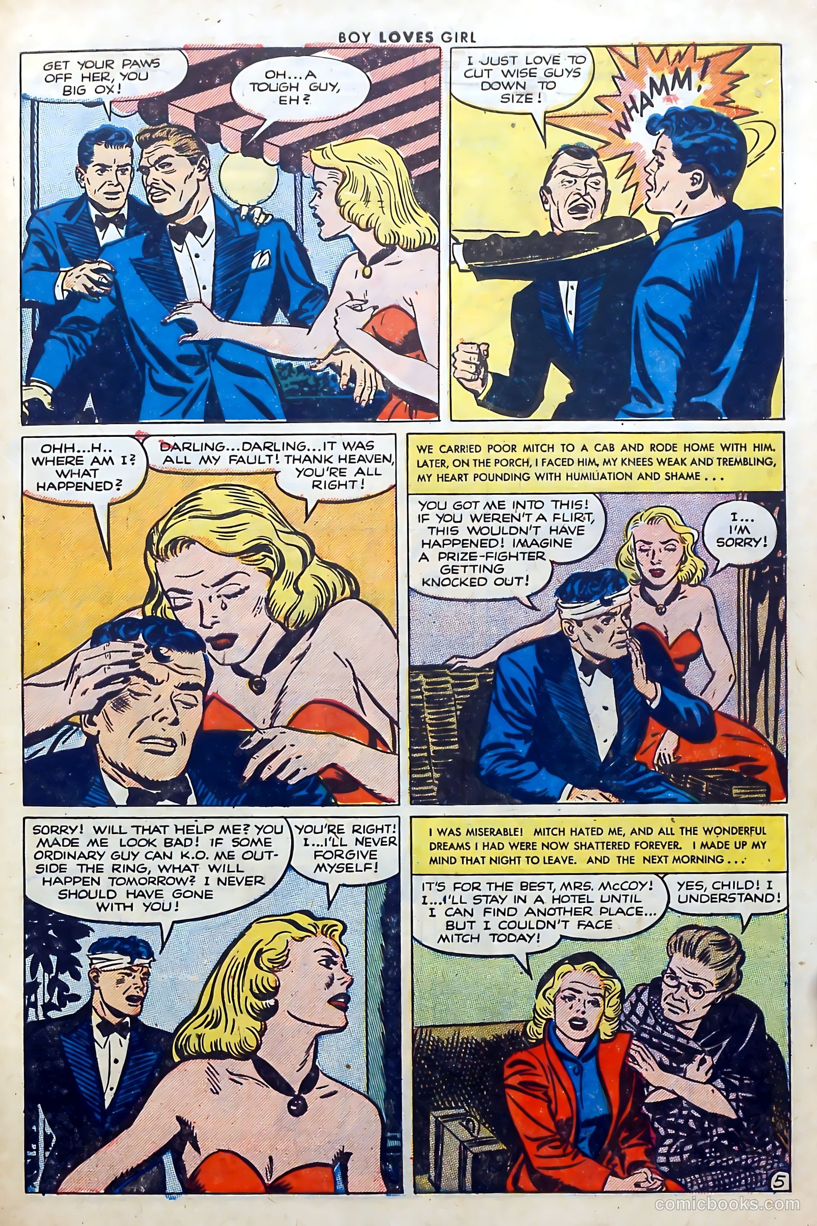 Boy Loves Girl #35 (1953) — page 31 of 36