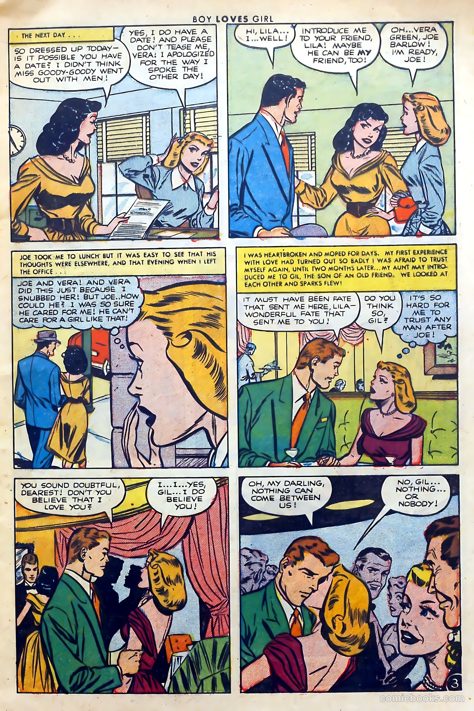 Boy Loves Girl #36 (1953) — page 5 of 36
