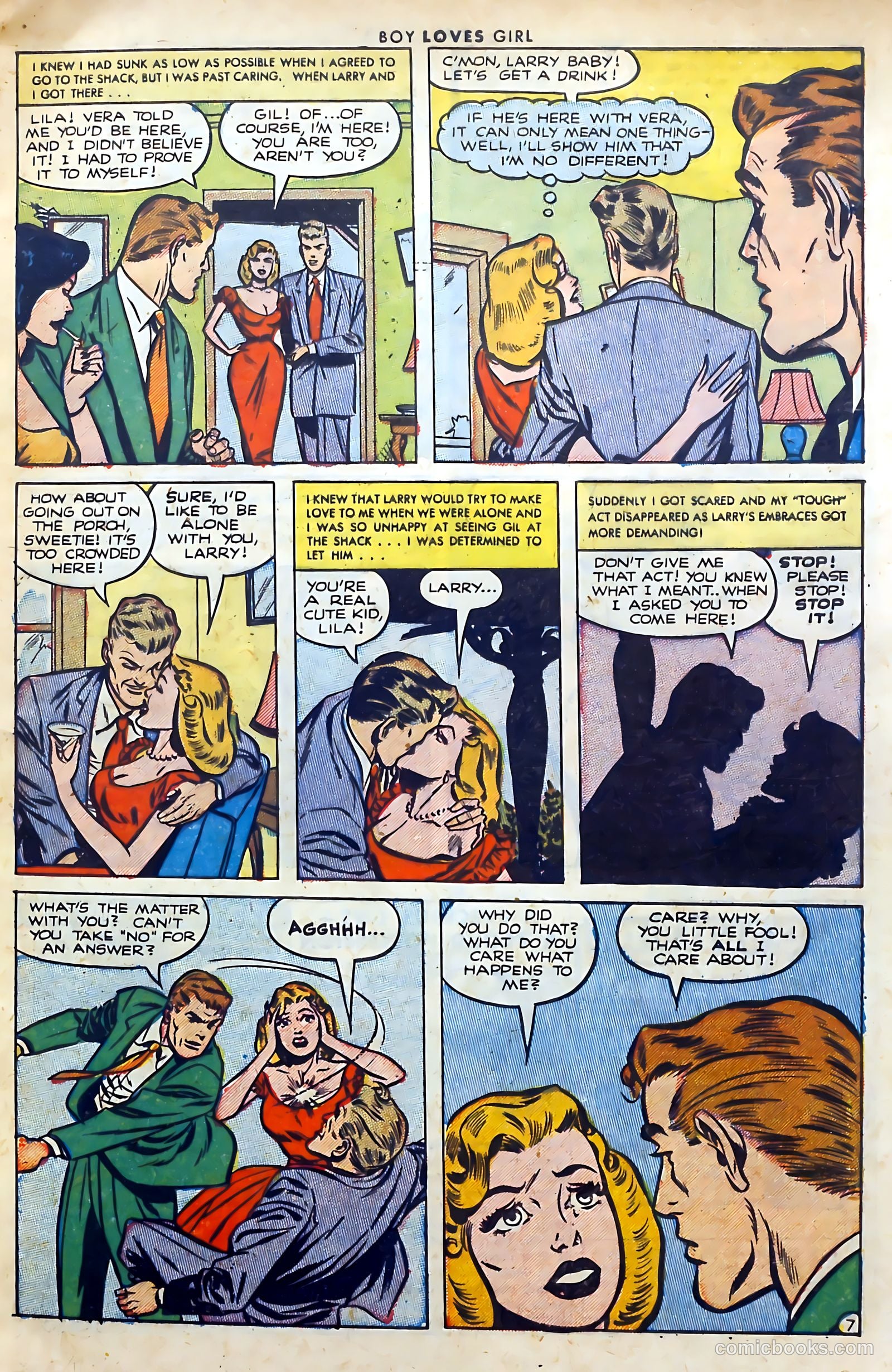 Boy Loves Girl #36 (1953) — page 9 of 36