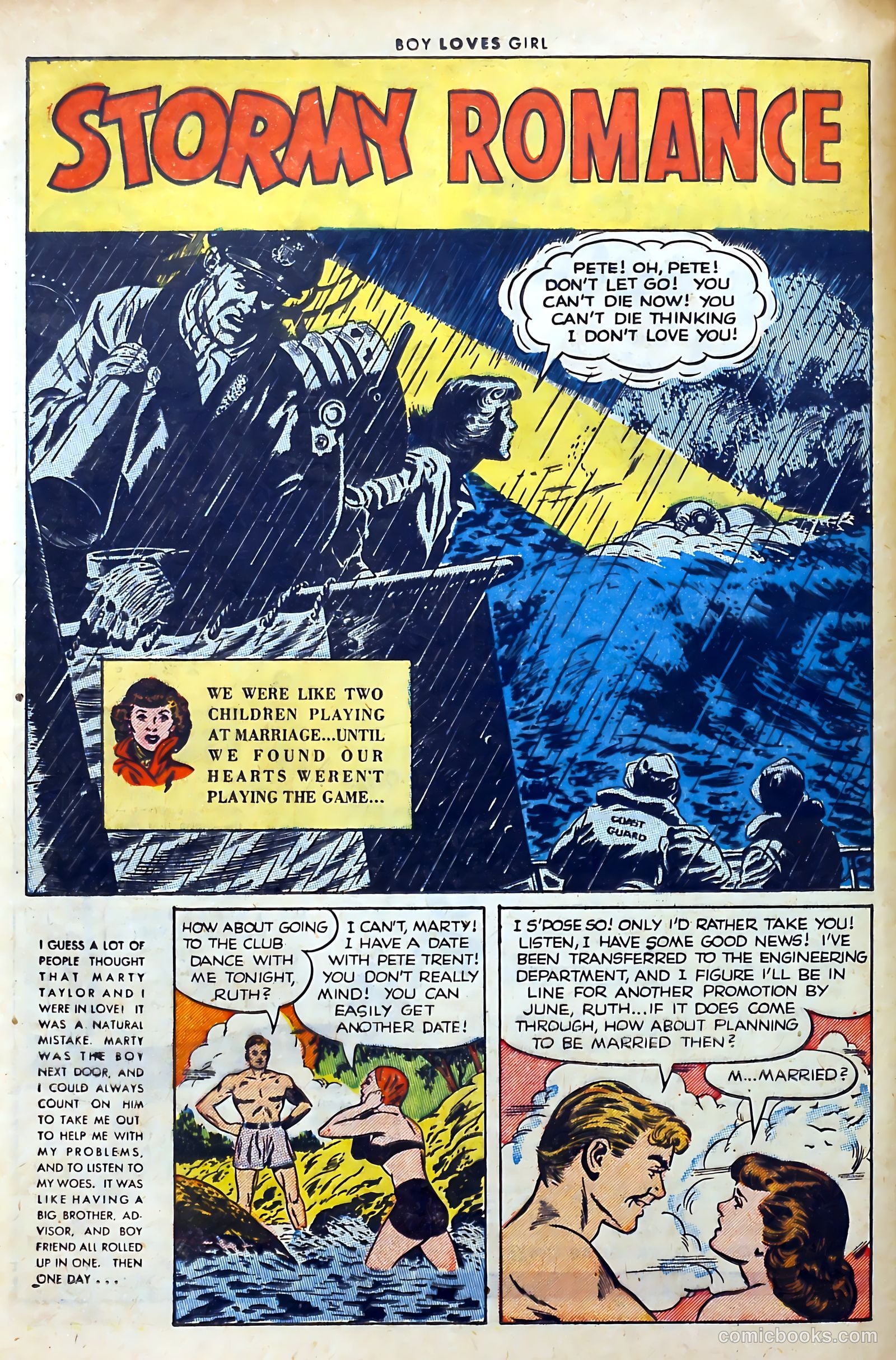 Boy Loves Girl #36 (1953) — page 12 of 36