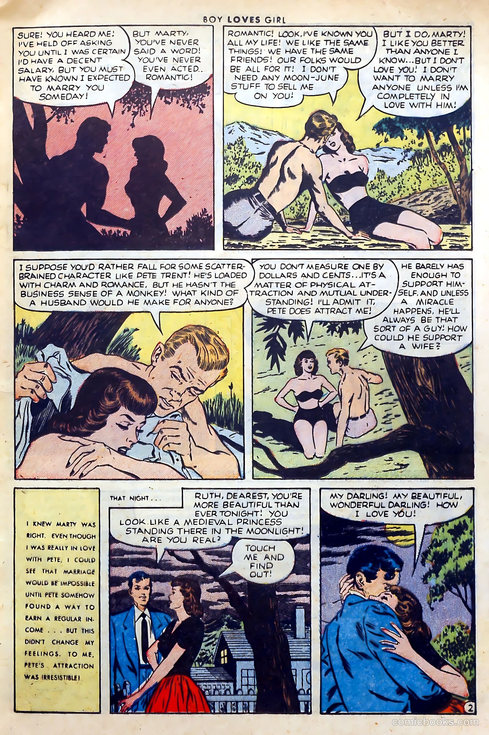 Boy Loves Girl #36 (1953) — page 13 of 36