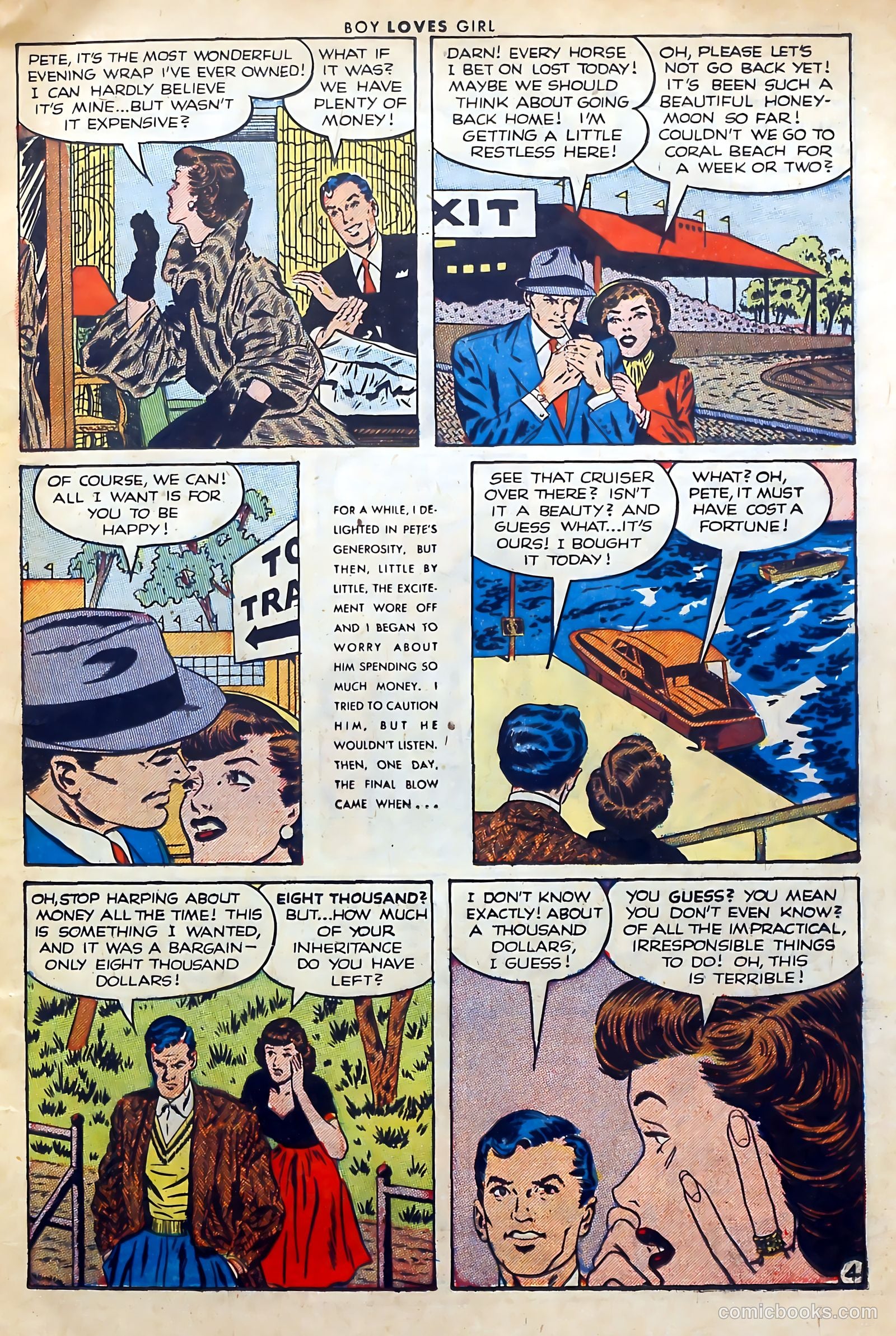 Boy Loves Girl #36 (1953) — page 15 of 36