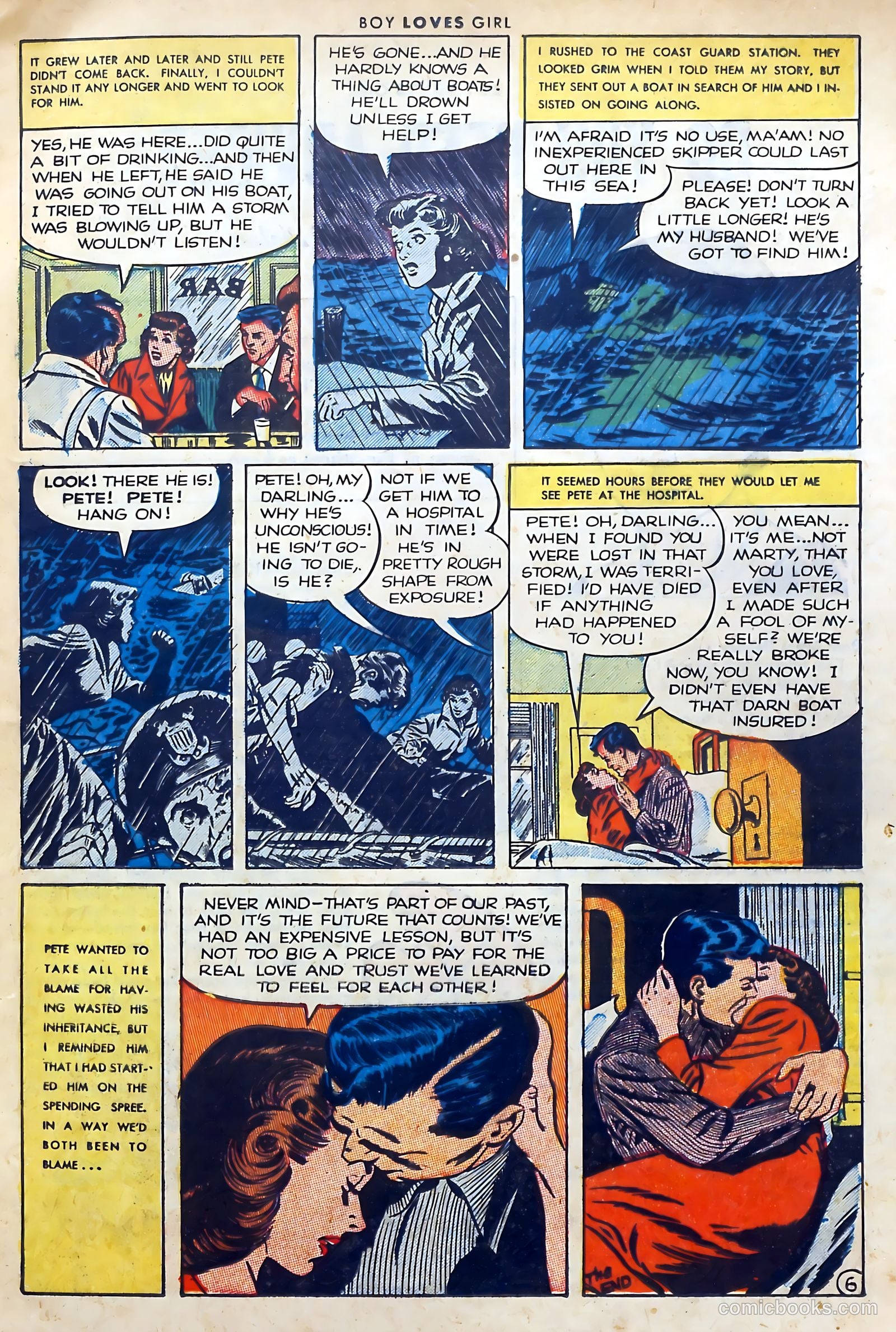 Boy Loves Girl #36 (1953) — page 17 of 36