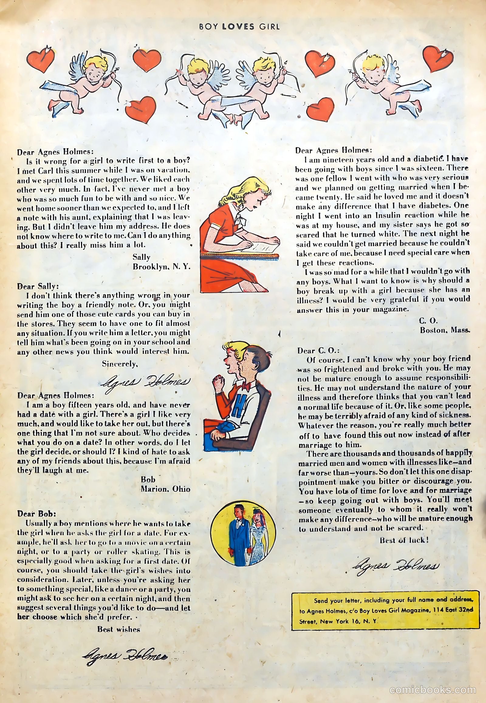 Boy Loves Girl #36 (1953) — page 19 of 36