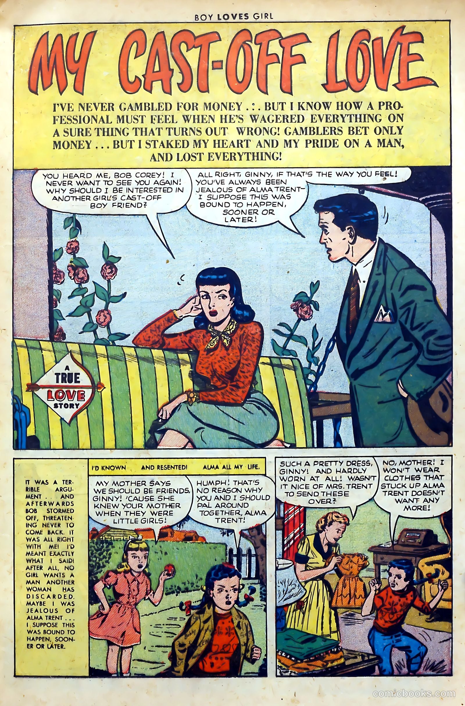 Boy Loves Girl #36 (1953) — page 21 of 36