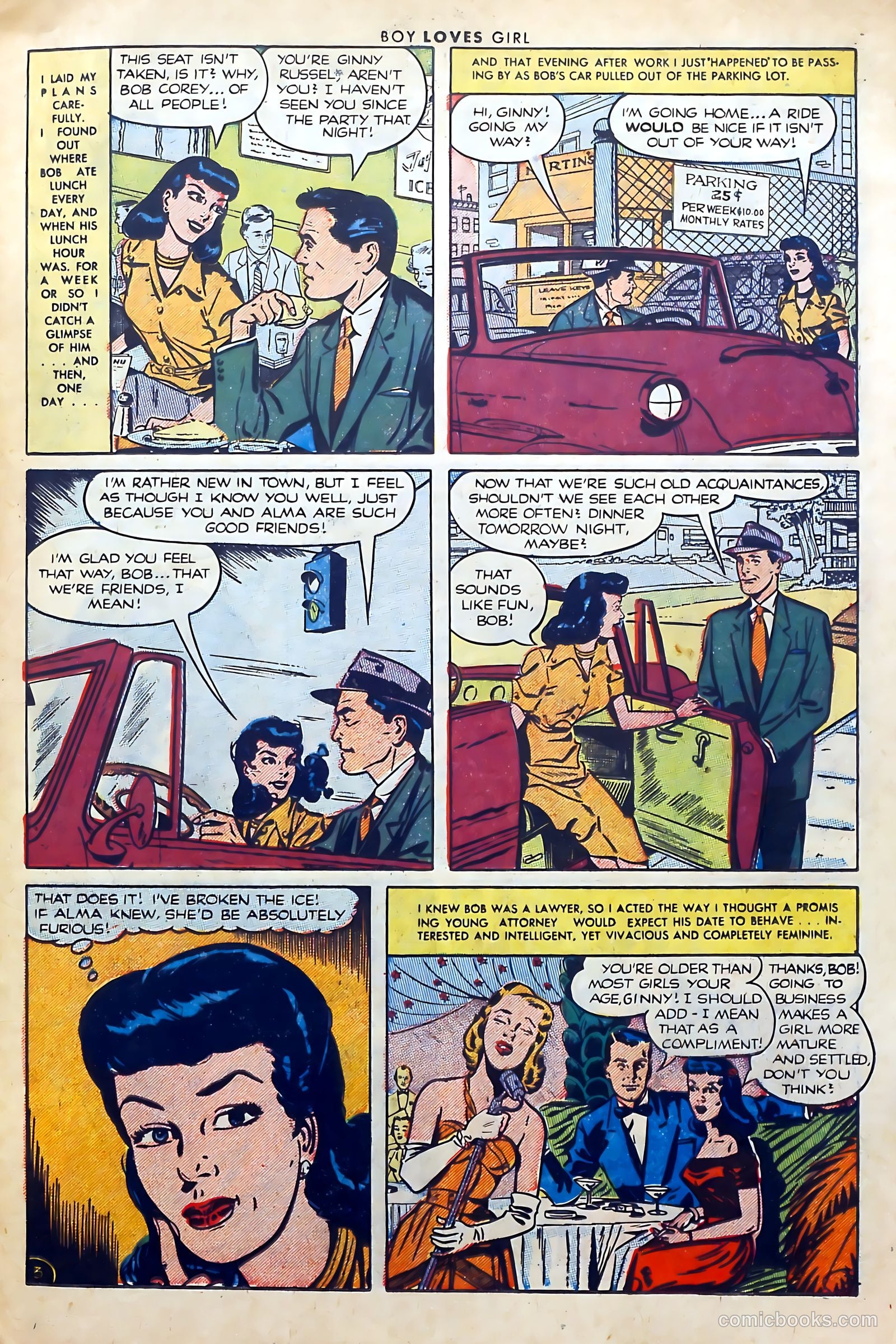 Boy Loves Girl #36 (1953) — page 23 of 36