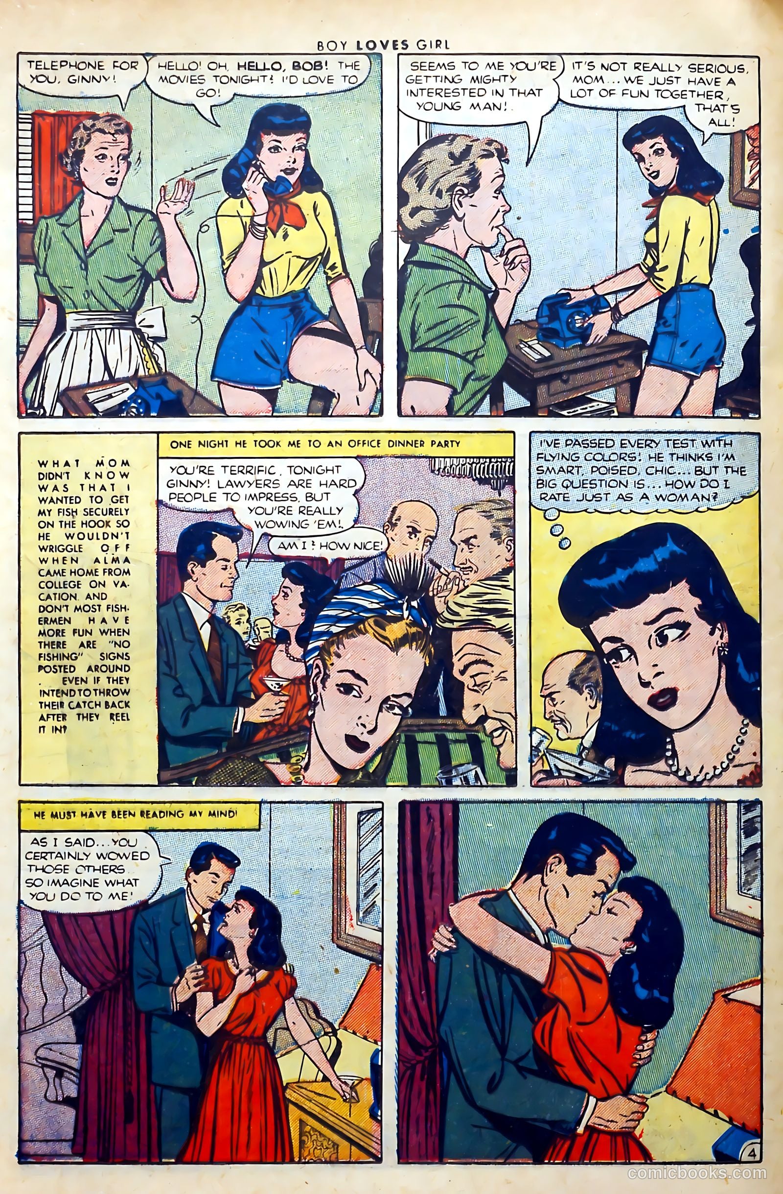 Boy Loves Girl #36 (1953) — page 24 of 36