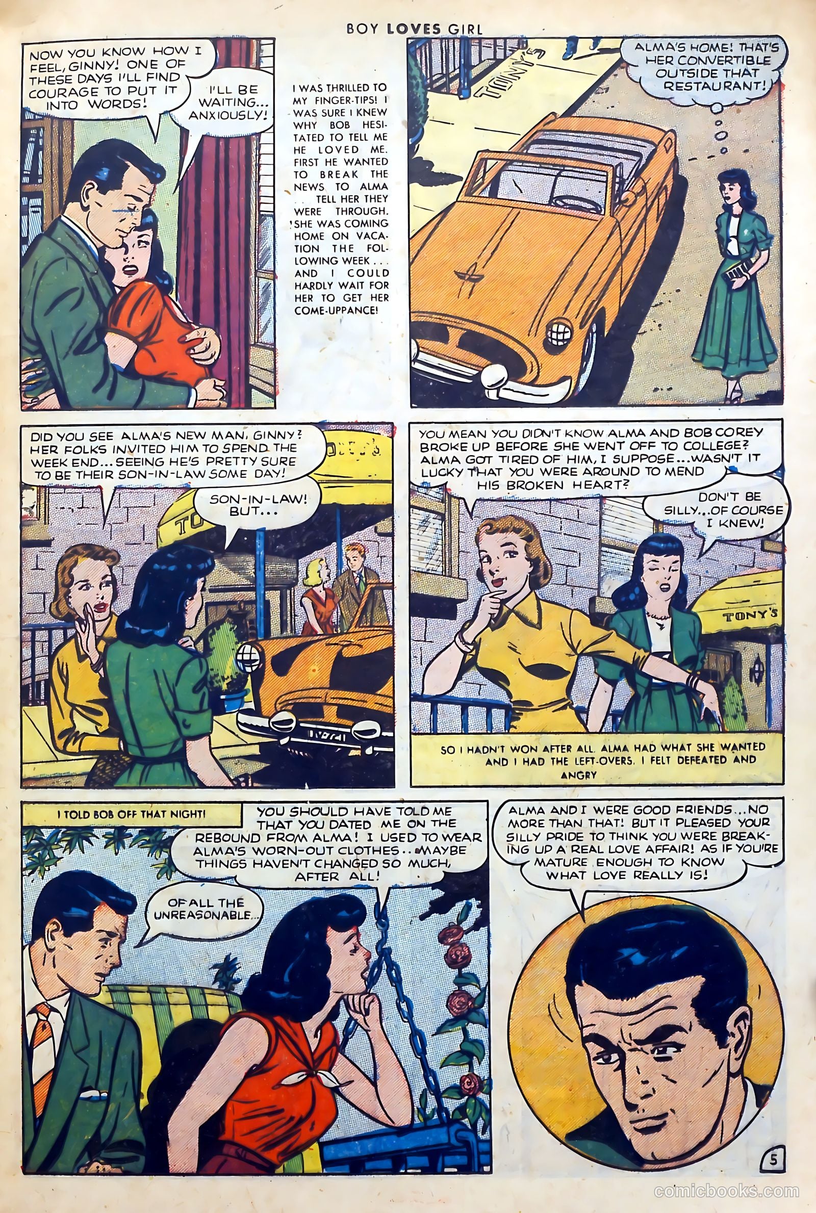 Boy Loves Girl #36 (1953) — page 25 of 36