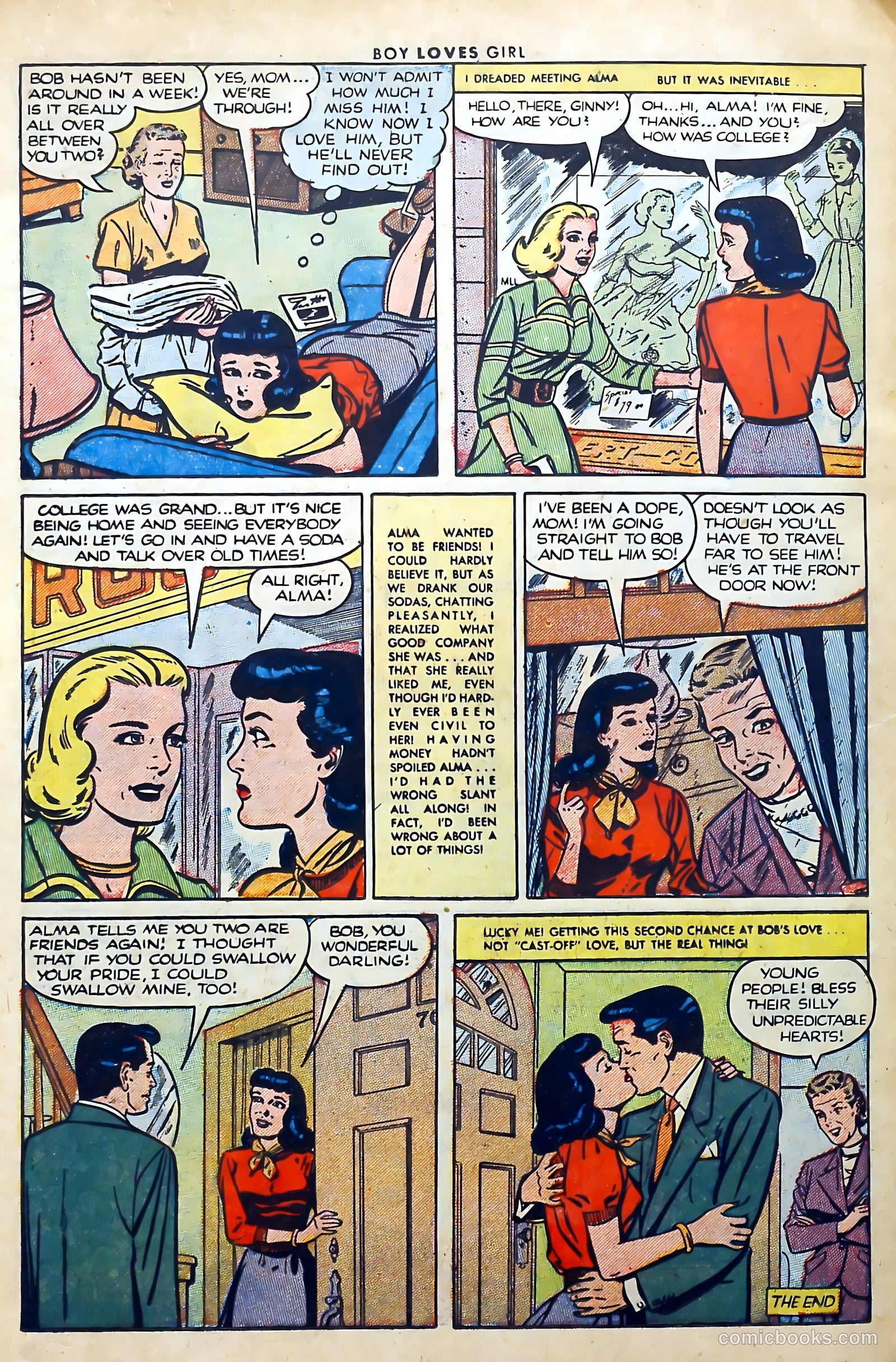 Boy Loves Girl #36 (1953) — page 26 of 36