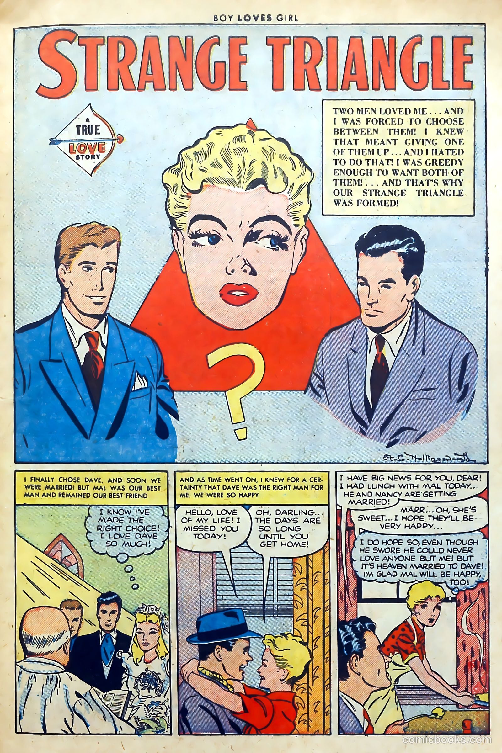 Boy Loves Girl #36 (1953) — page 27 of 36