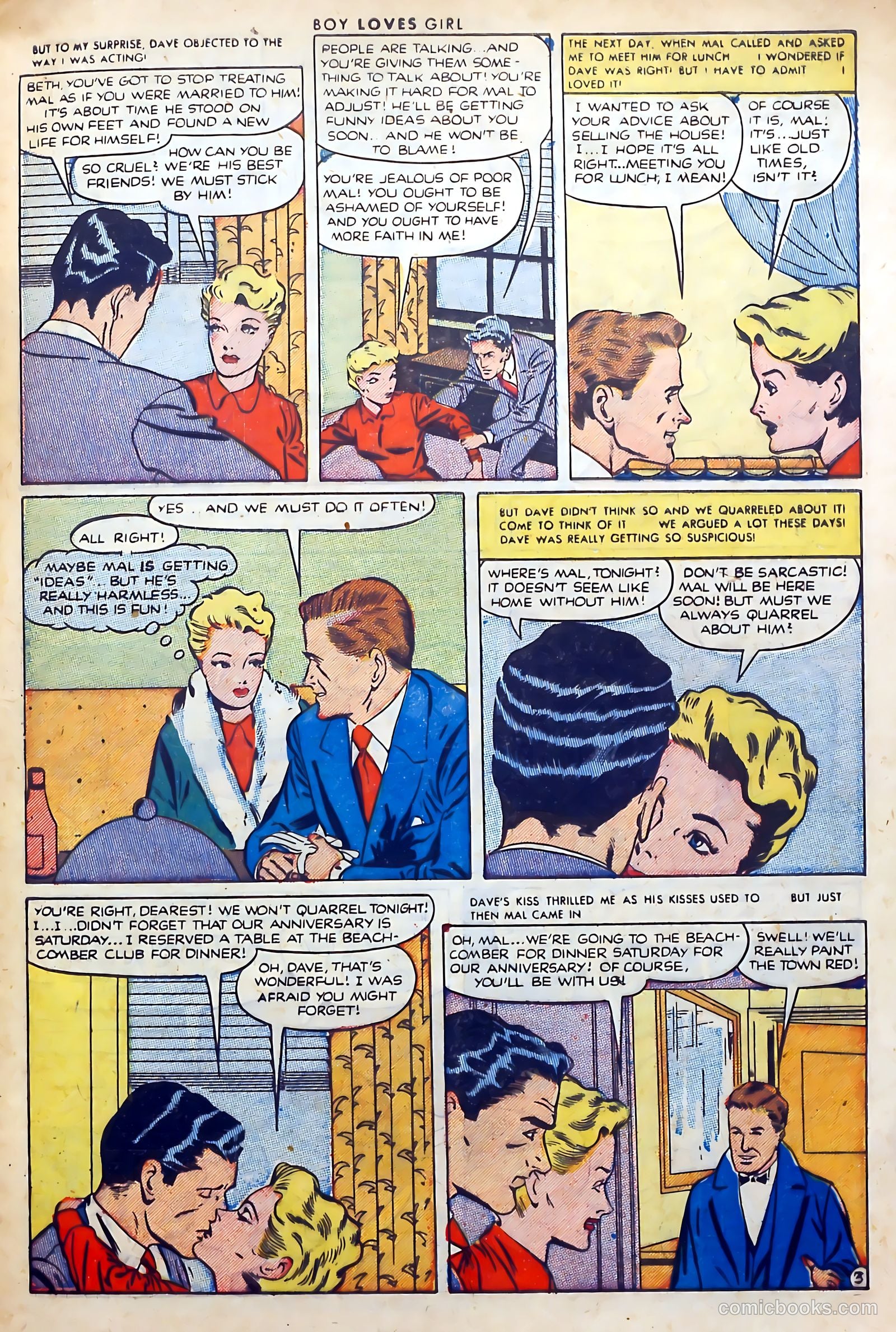 Boy Loves Girl #36 (1953) — page 29 of 36