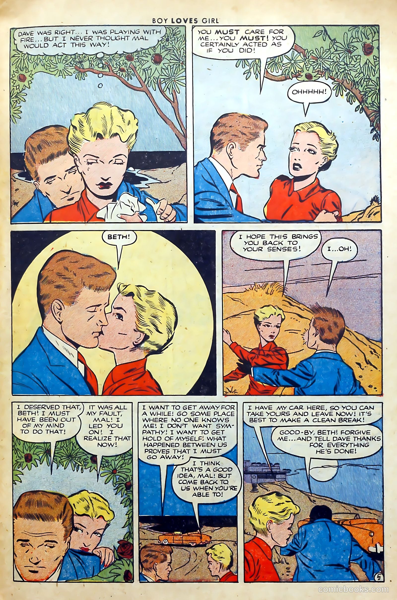 Boy Loves Girl #36 (1953) — page 31 of 36