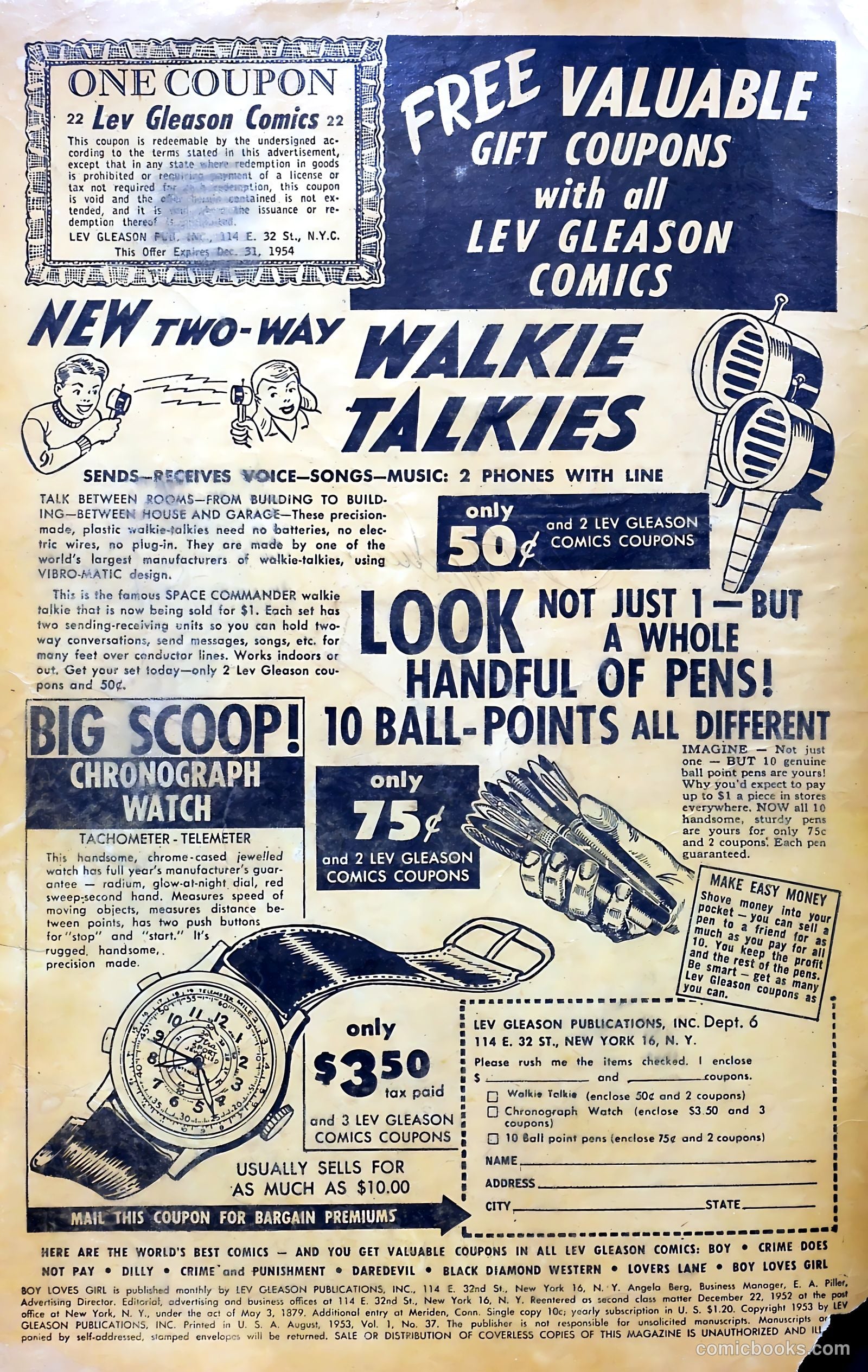 Boy Loves Girl #37 (1953) — page 2 of 36