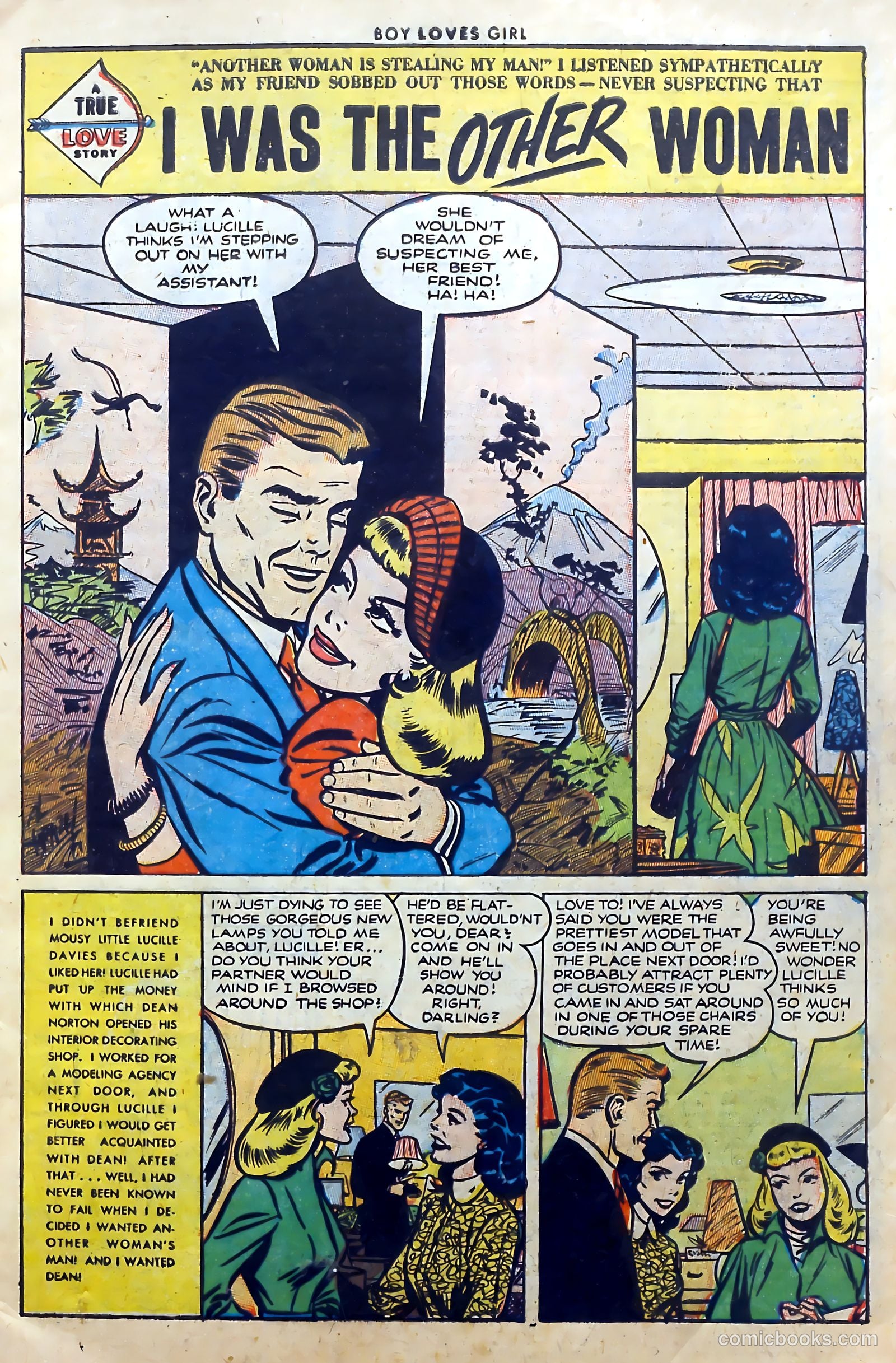 Boy Loves Girl #37 (1953) — page 3 of 36