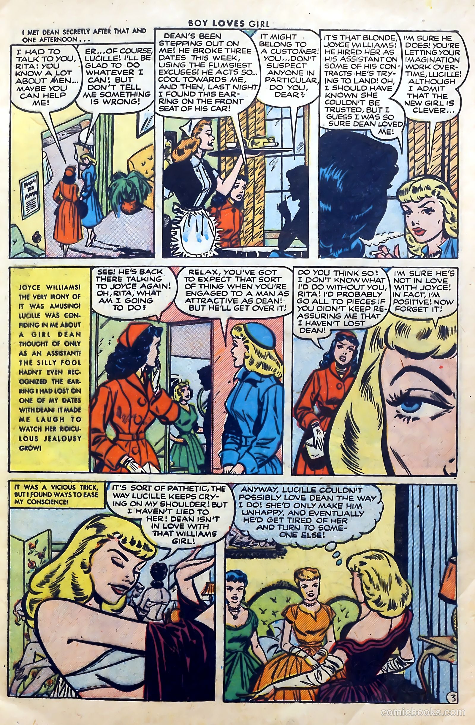 Boy Loves Girl #37 (1953) — page 5 of 36
