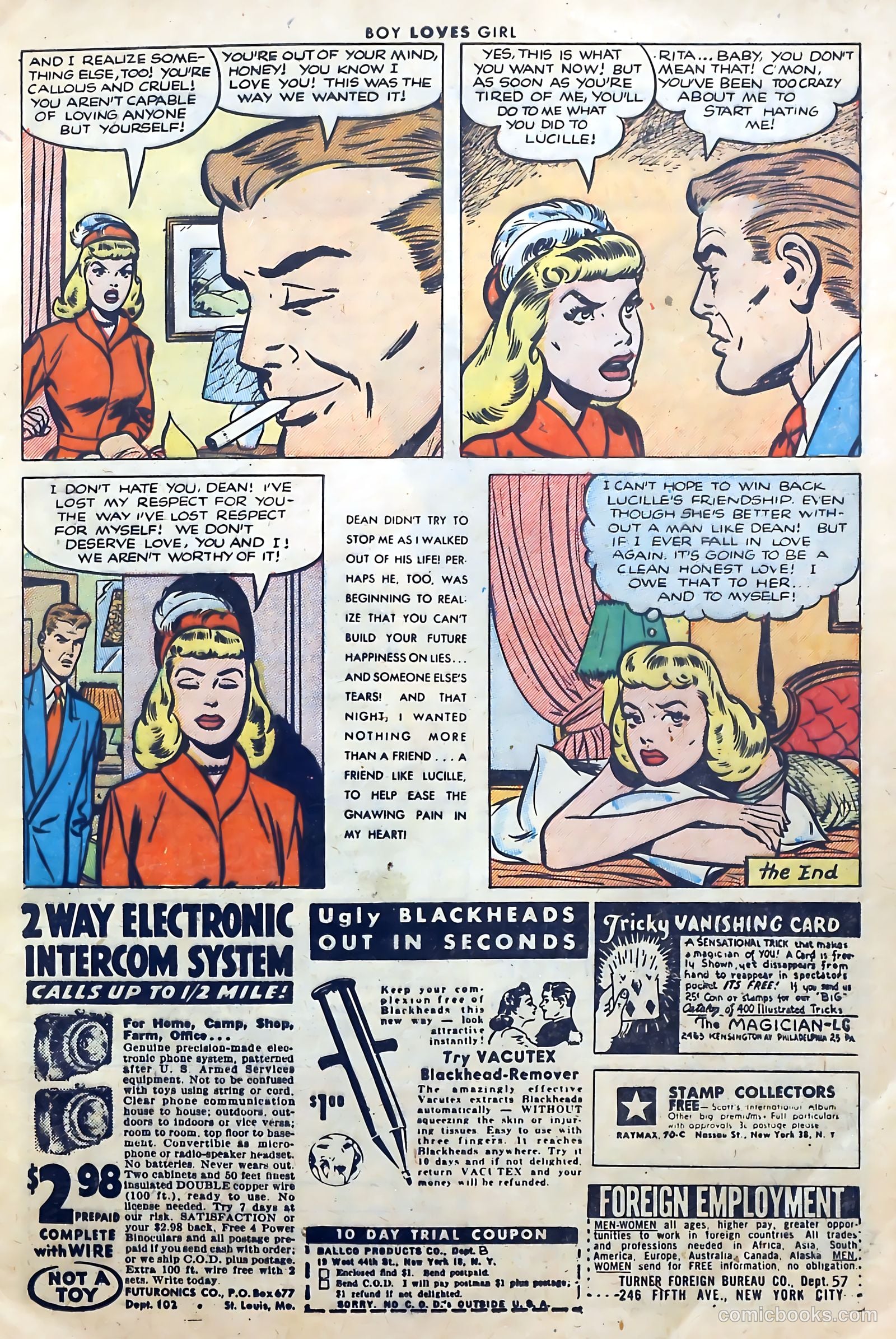 Boy Loves Girl #37 (1953) — page 9 of 36