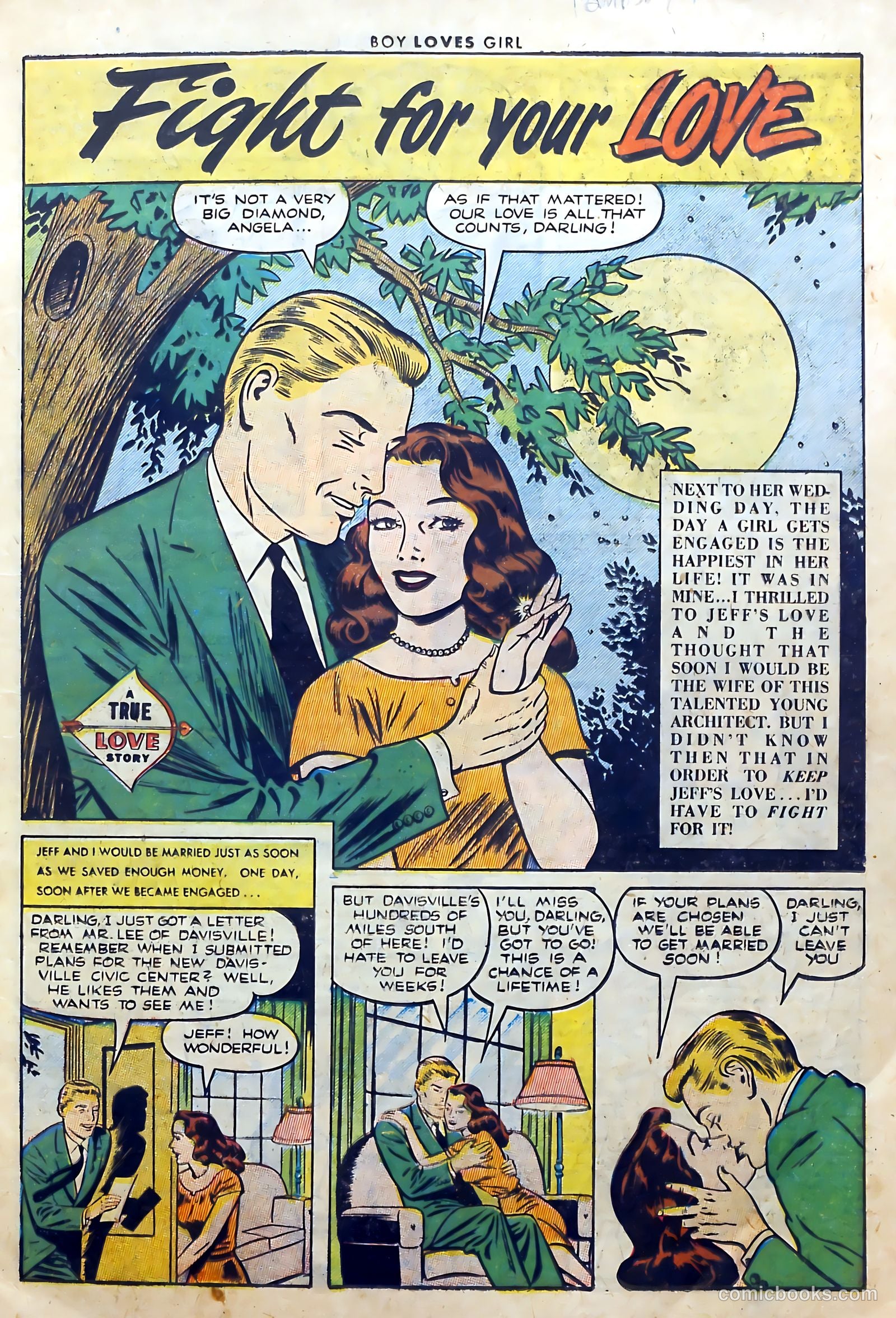 Boy Loves Girl #37 (1953) — page 11 of 36