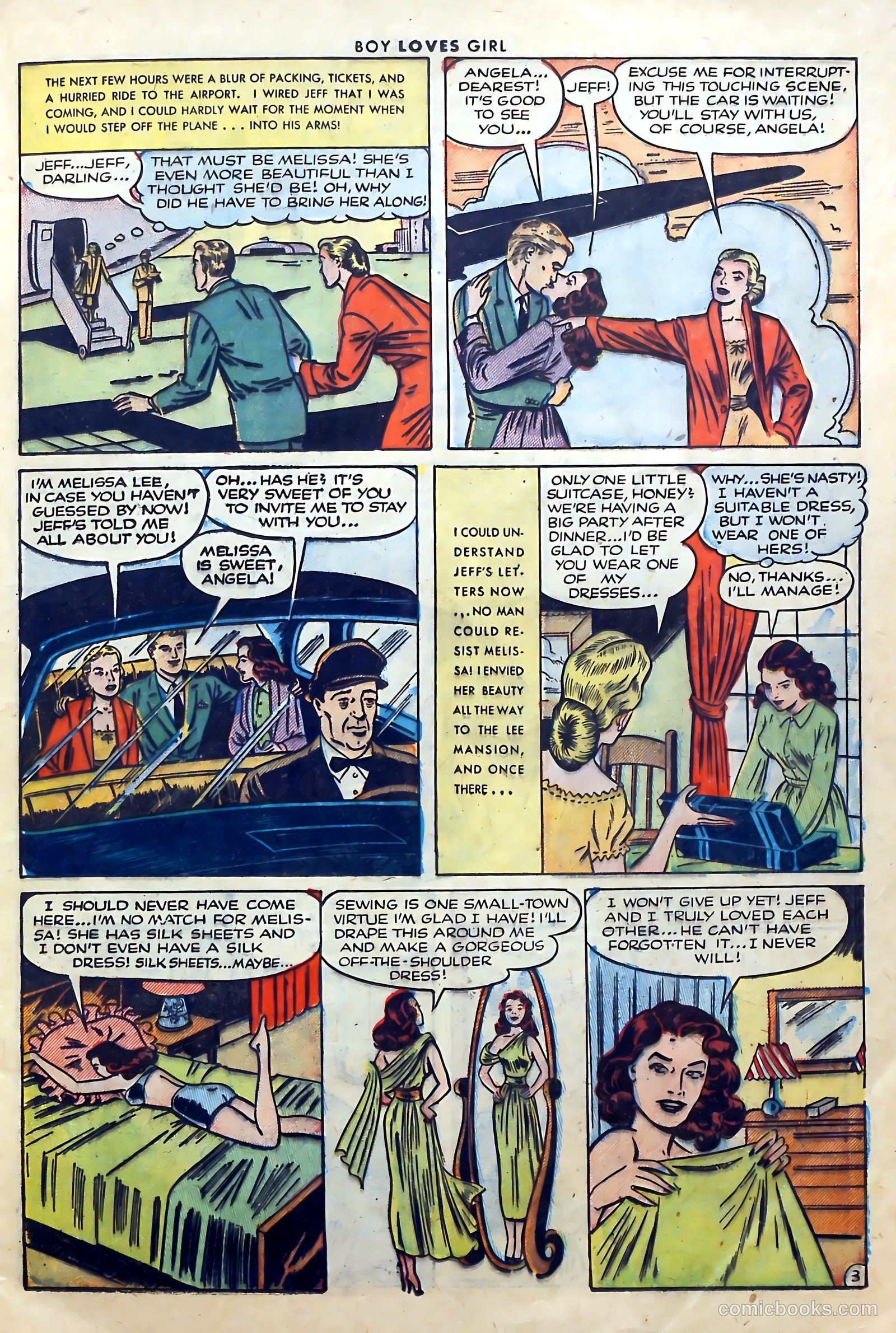 Boy Loves Girl #37 (1953) — page 13 of 36