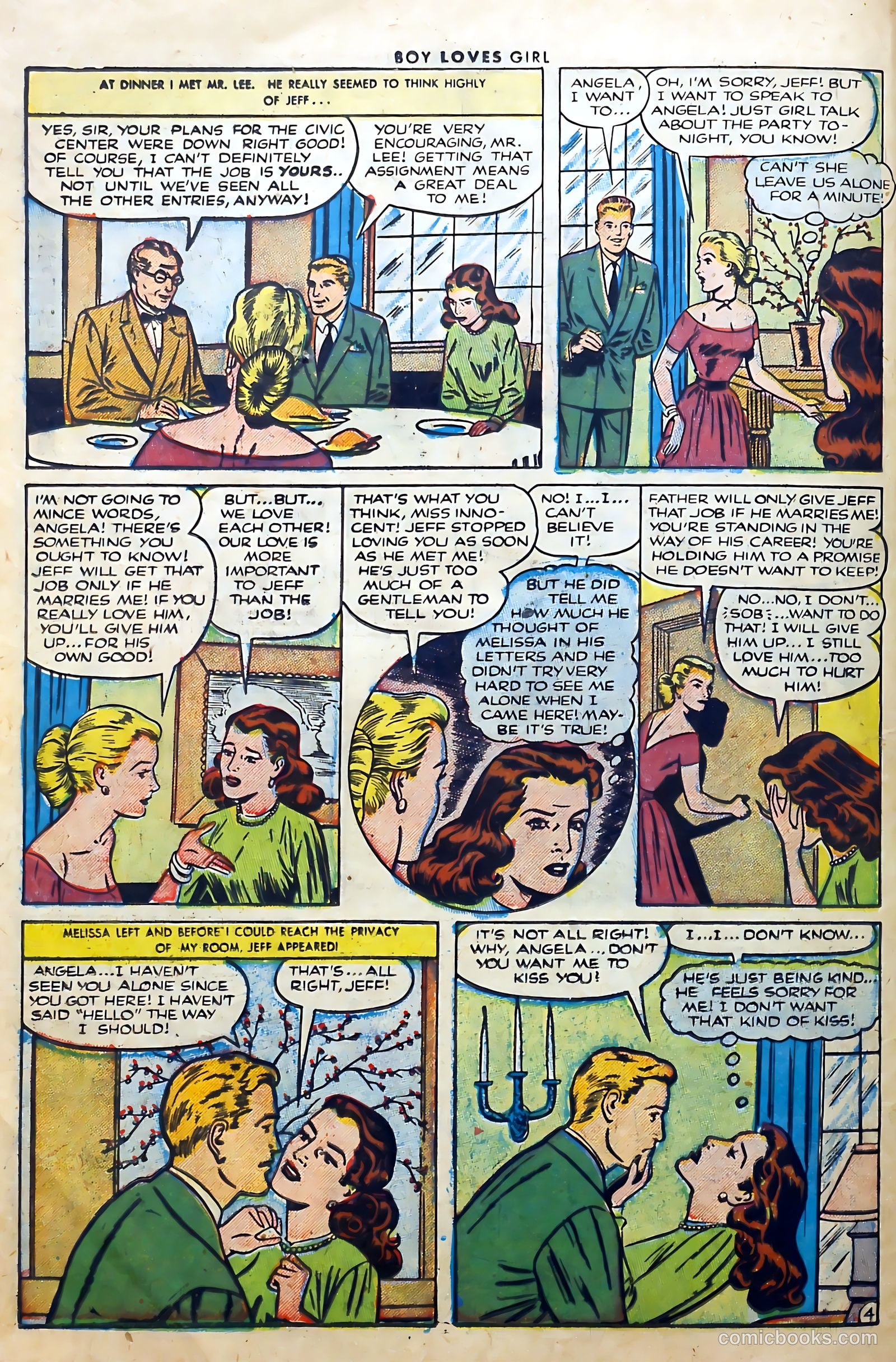 Boy Loves Girl #37 (1953) — page 14 of 36