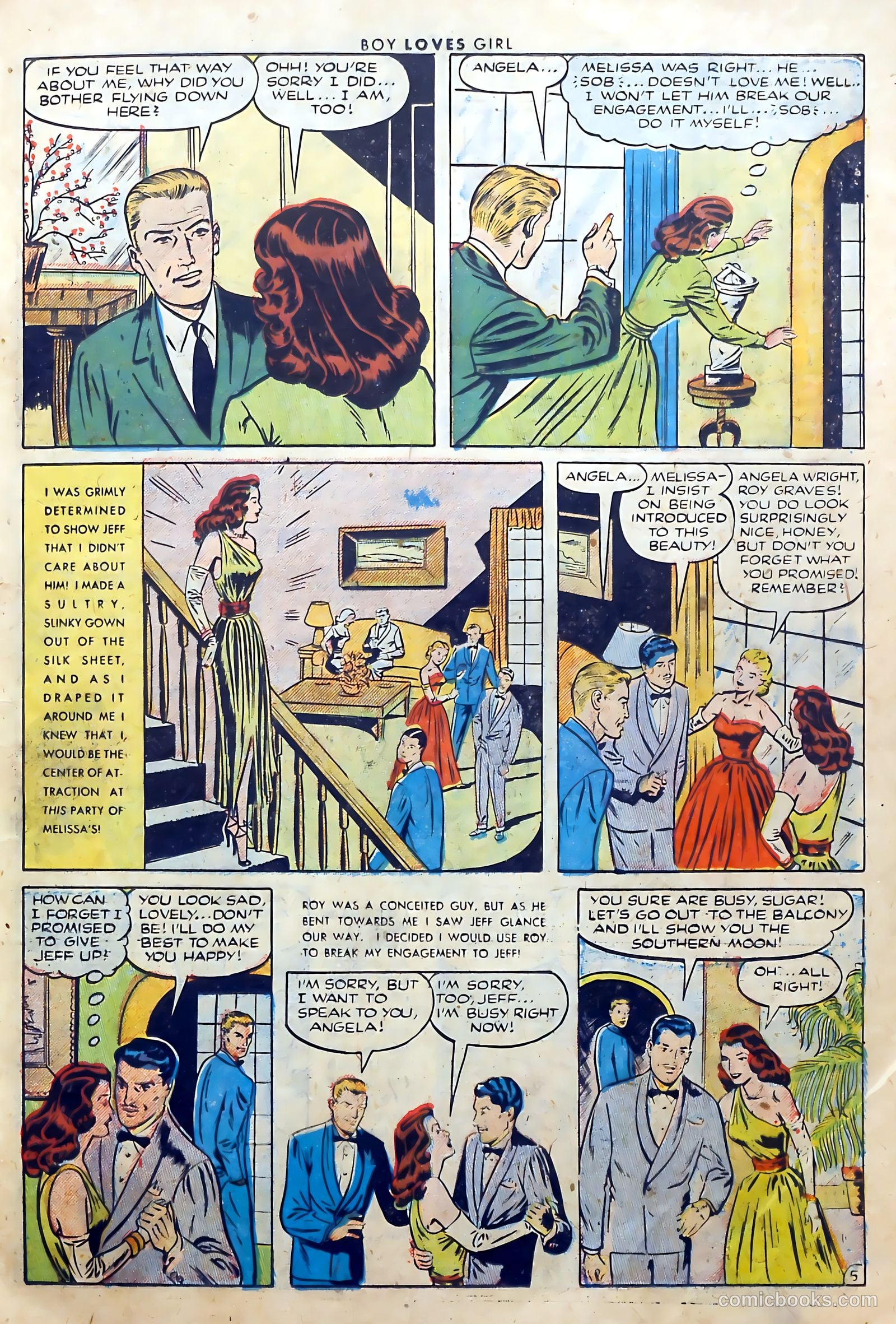 Boy Loves Girl #37 (1953) — page 15 of 36