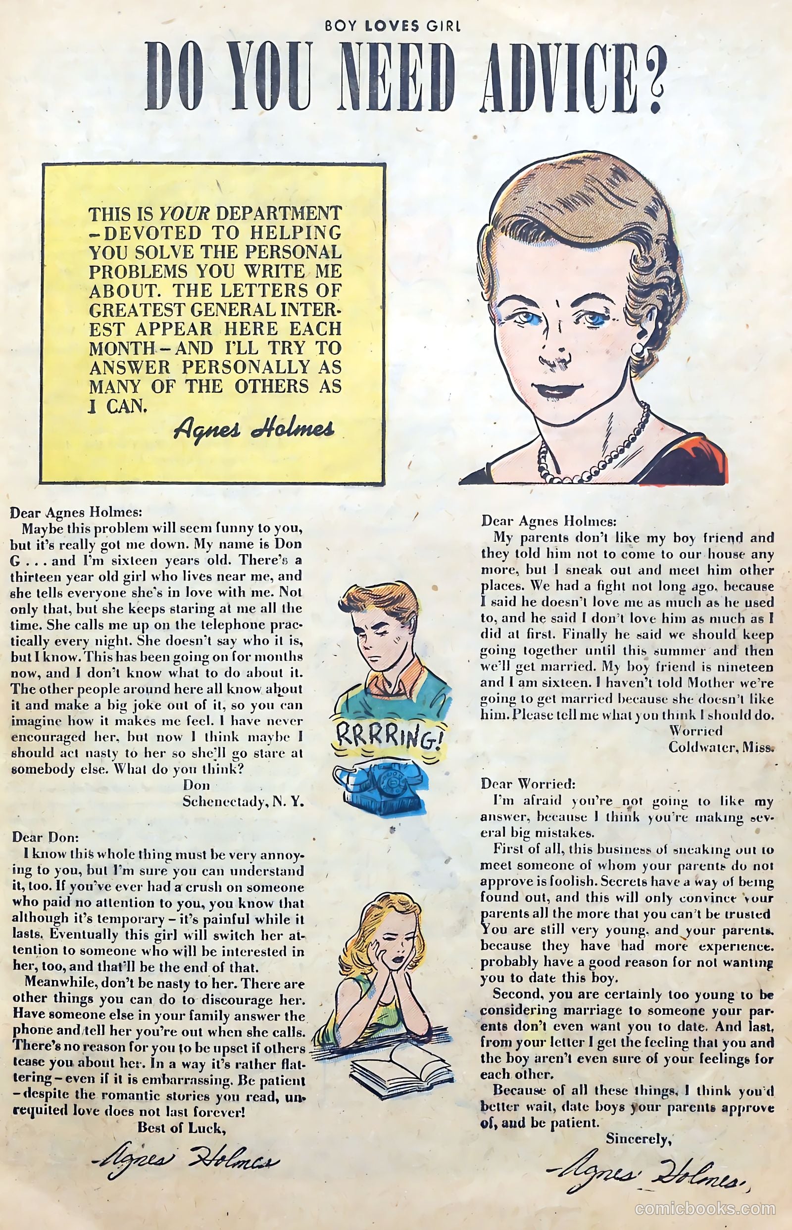 Boy Loves Girl #37 (1953) — page 17 of 36