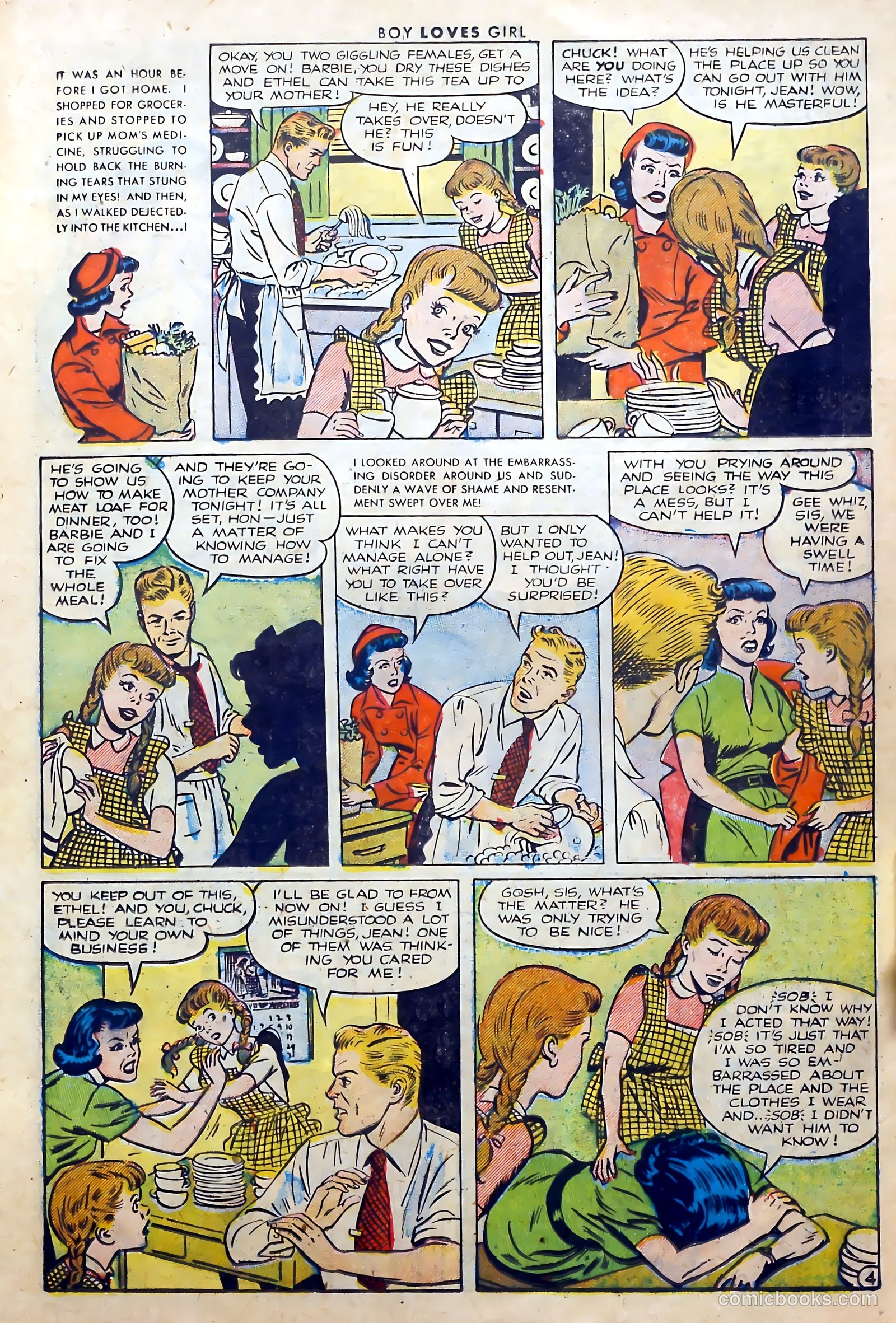 Boy Loves Girl #37 (1953) — page 23 of 36
