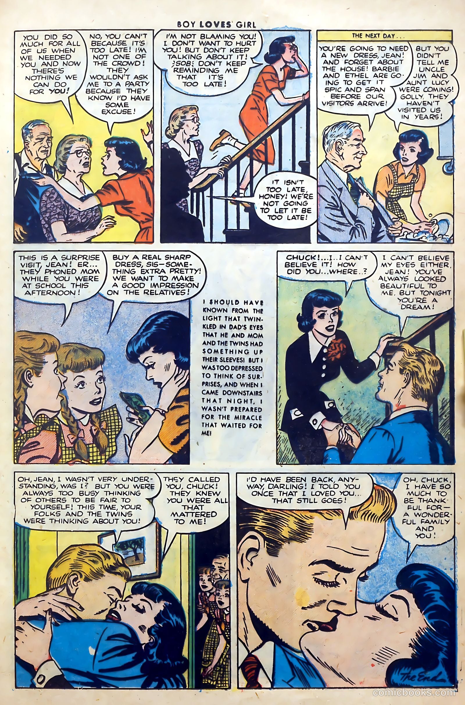 Boy Loves Girl #37 (1953) — page 25 of 36