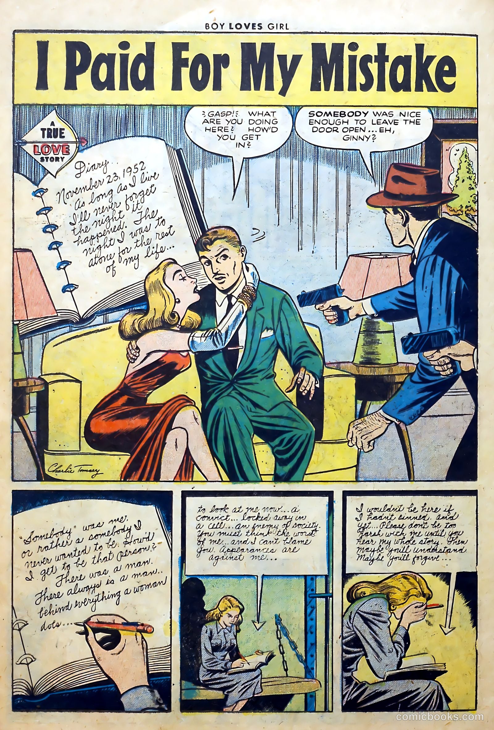 Boy Loves Girl #37 (1953) — page 26 of 36