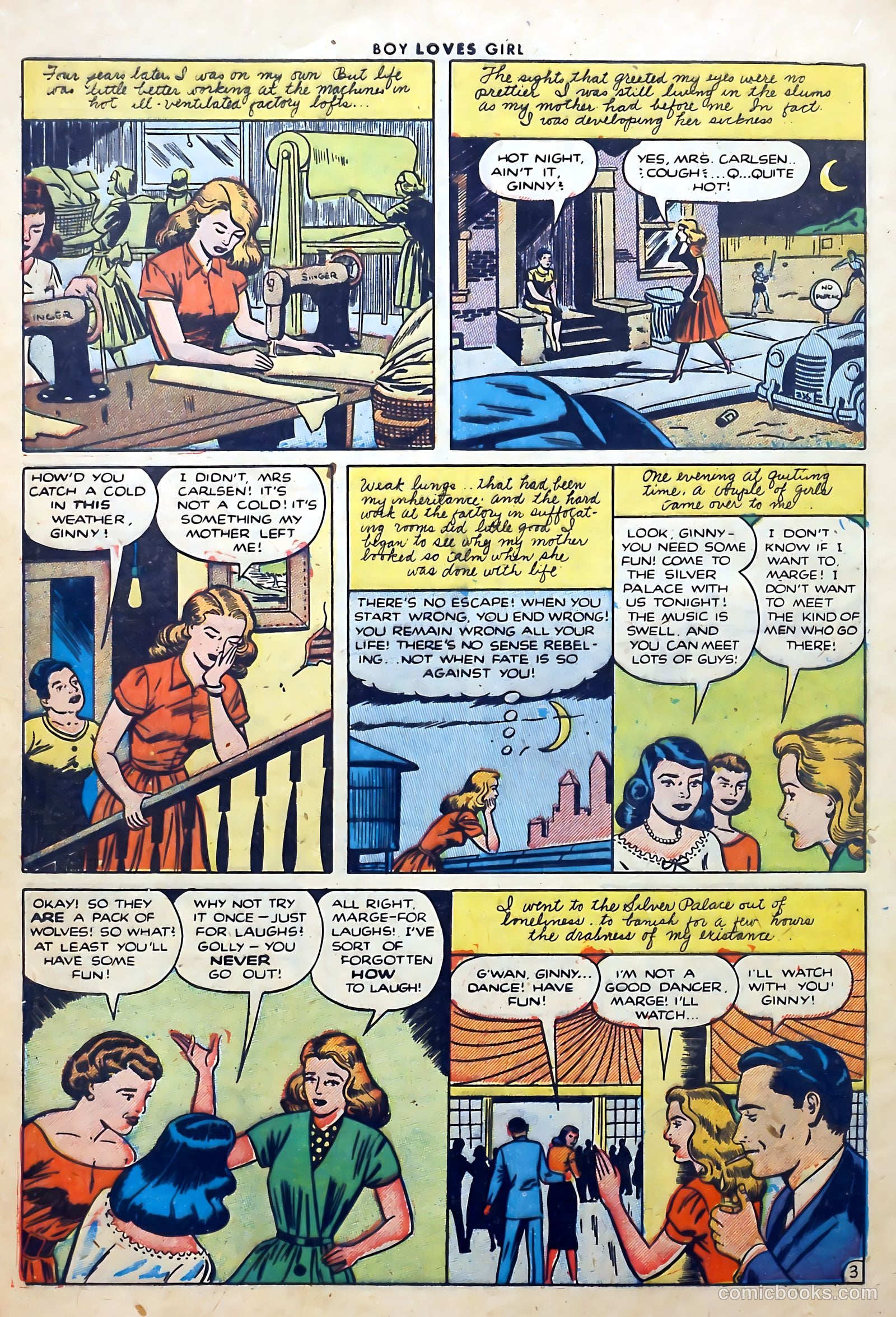 Boy Loves Girl #37 (1953) — page 28 of 36