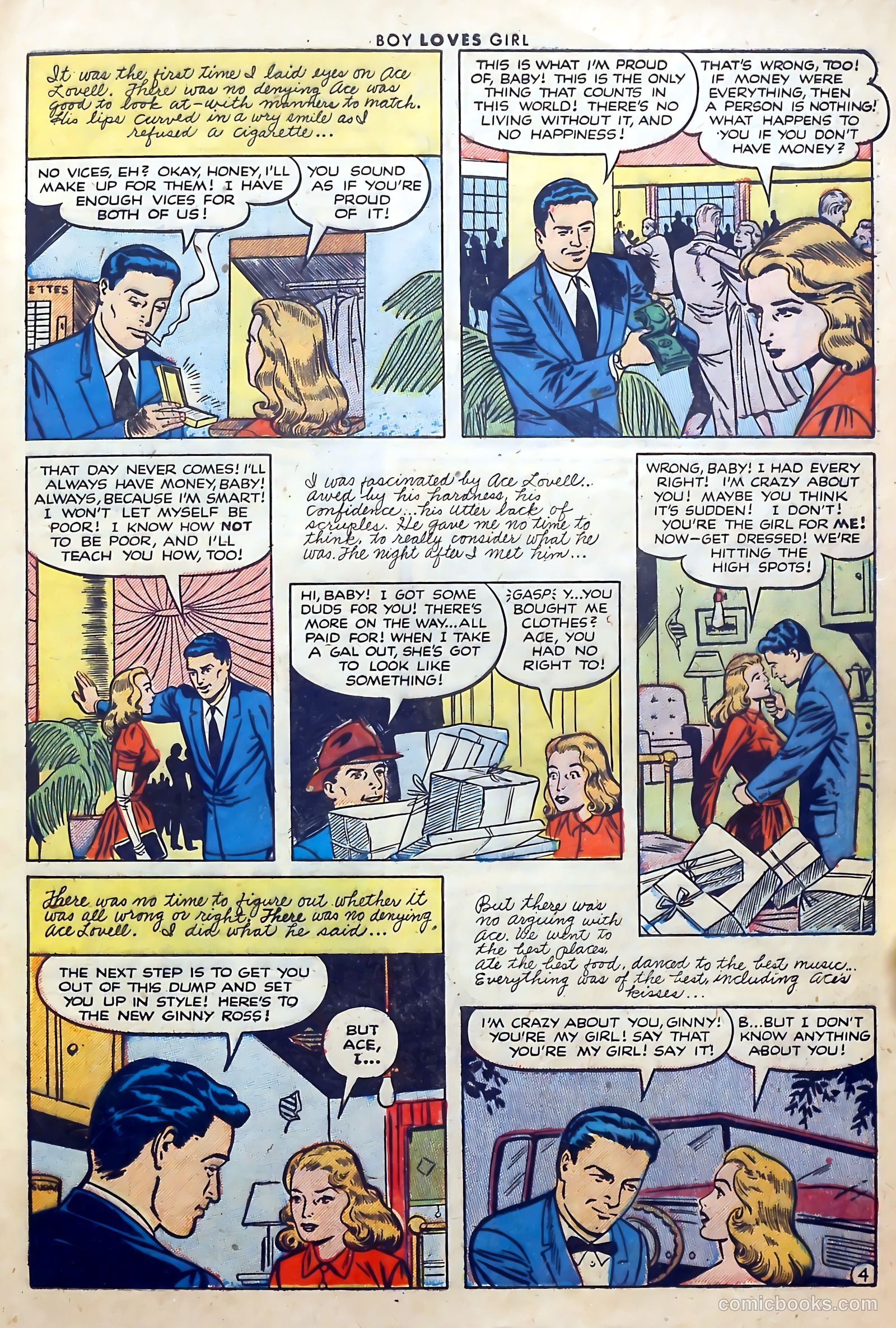 Boy Loves Girl #37 (1953) — page 29 of 36