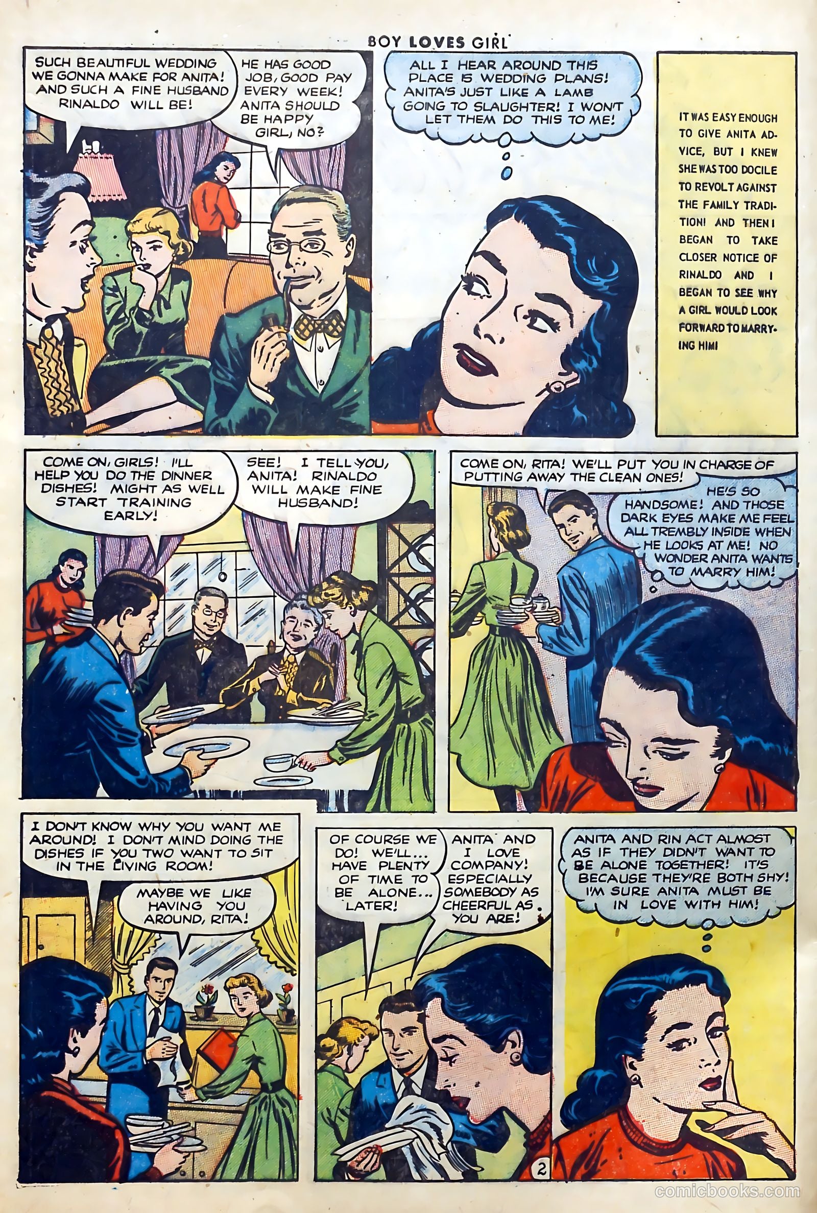 Boy Loves Girl #38 (1953) — page 4 of 36