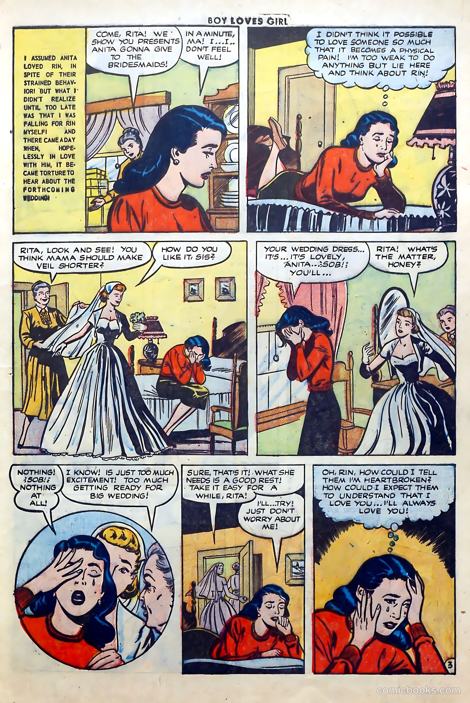 Boy Loves Girl #38 (1953) — page 5 of 36