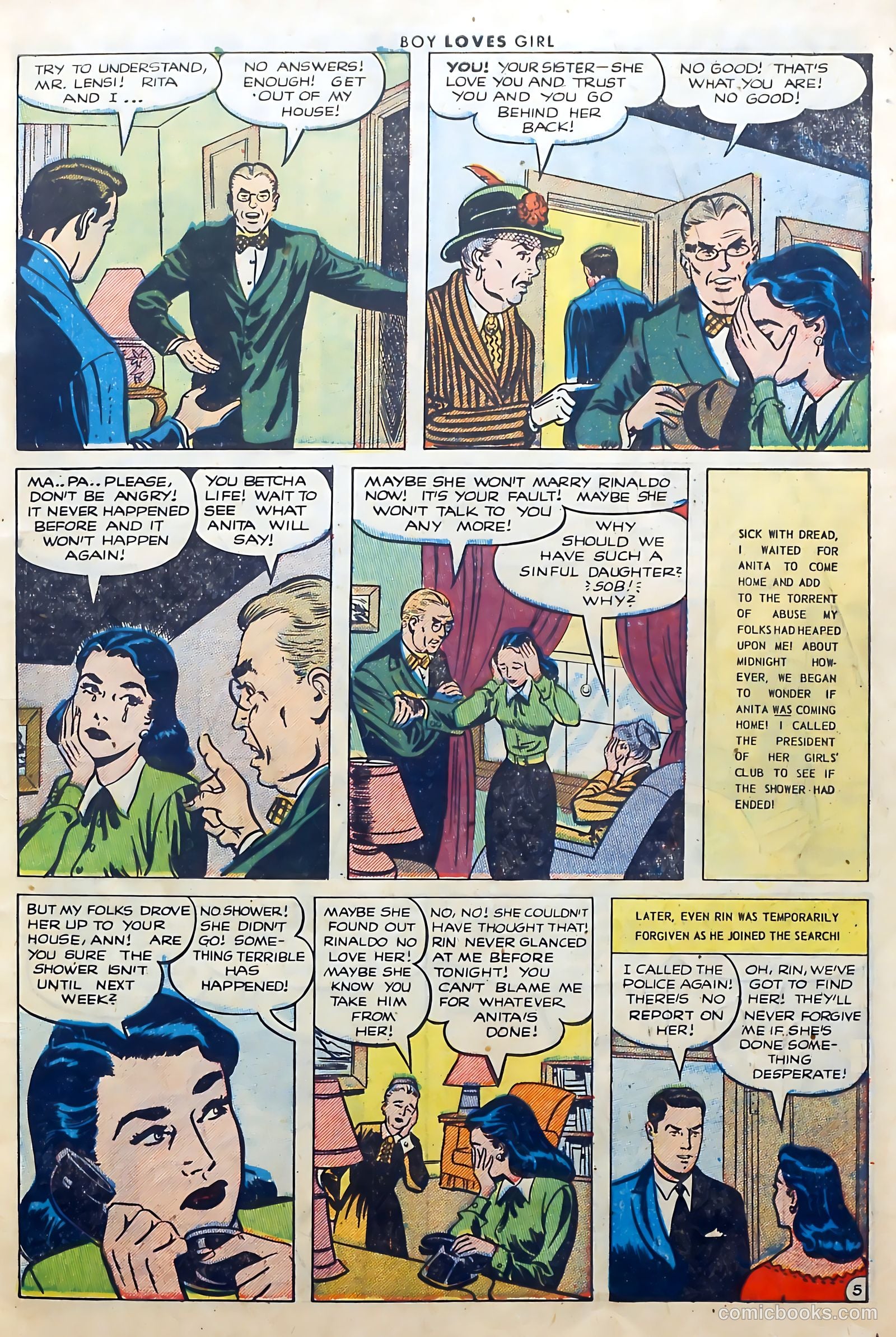 Boy Loves Girl #38 (1953) — page 7 of 36