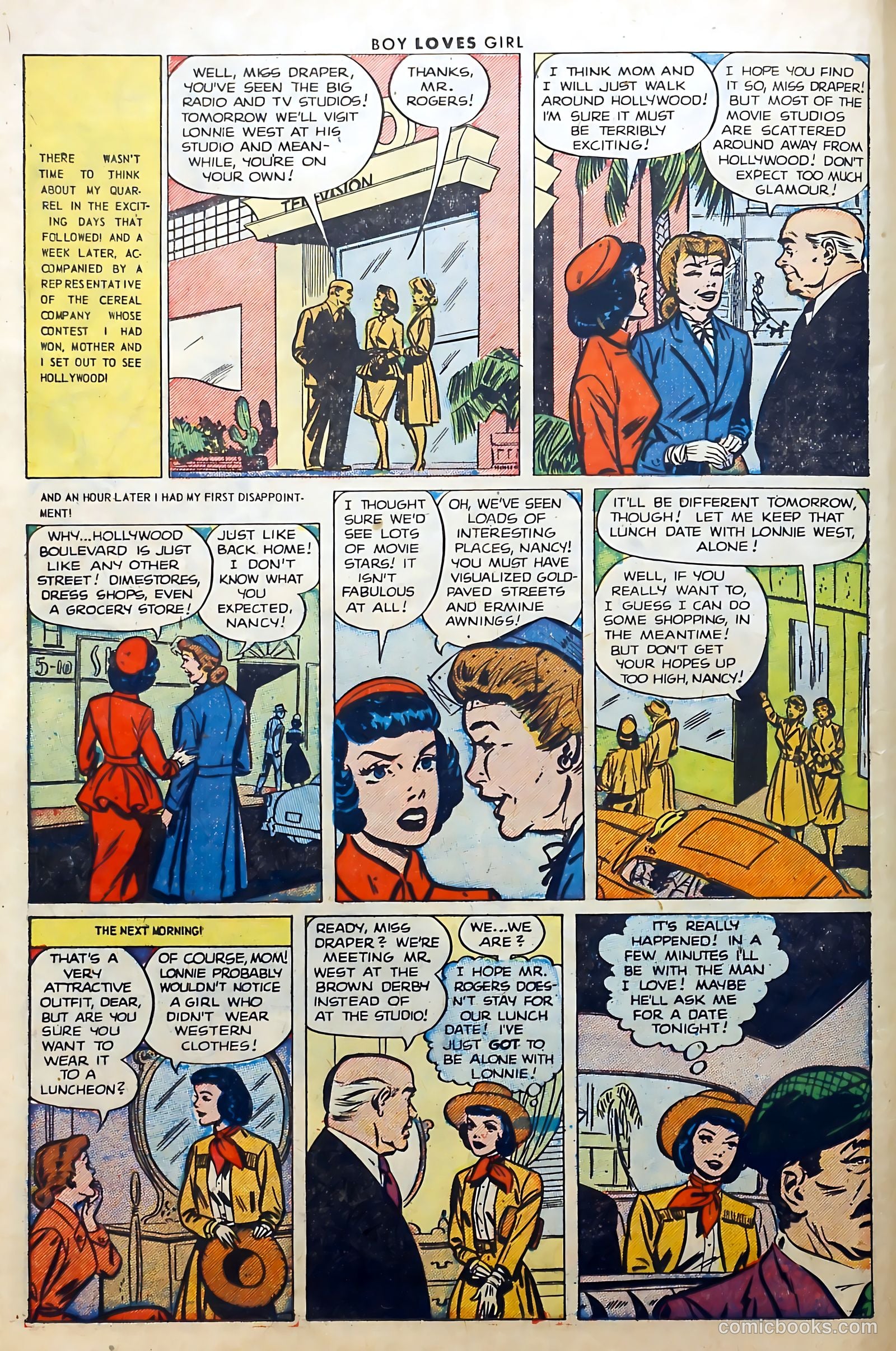 Boy Loves Girl #38 (1953) — page 14 of 36