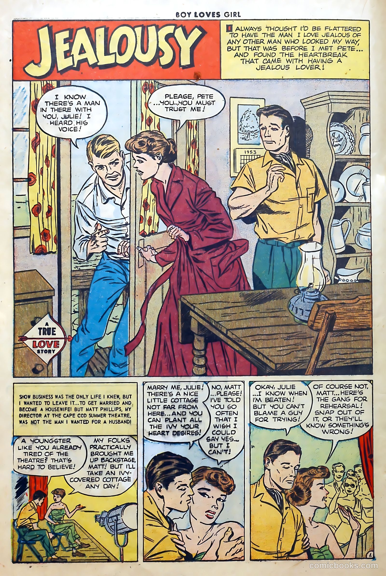 Boy Loves Girl #38 (1953) — page 20 of 36