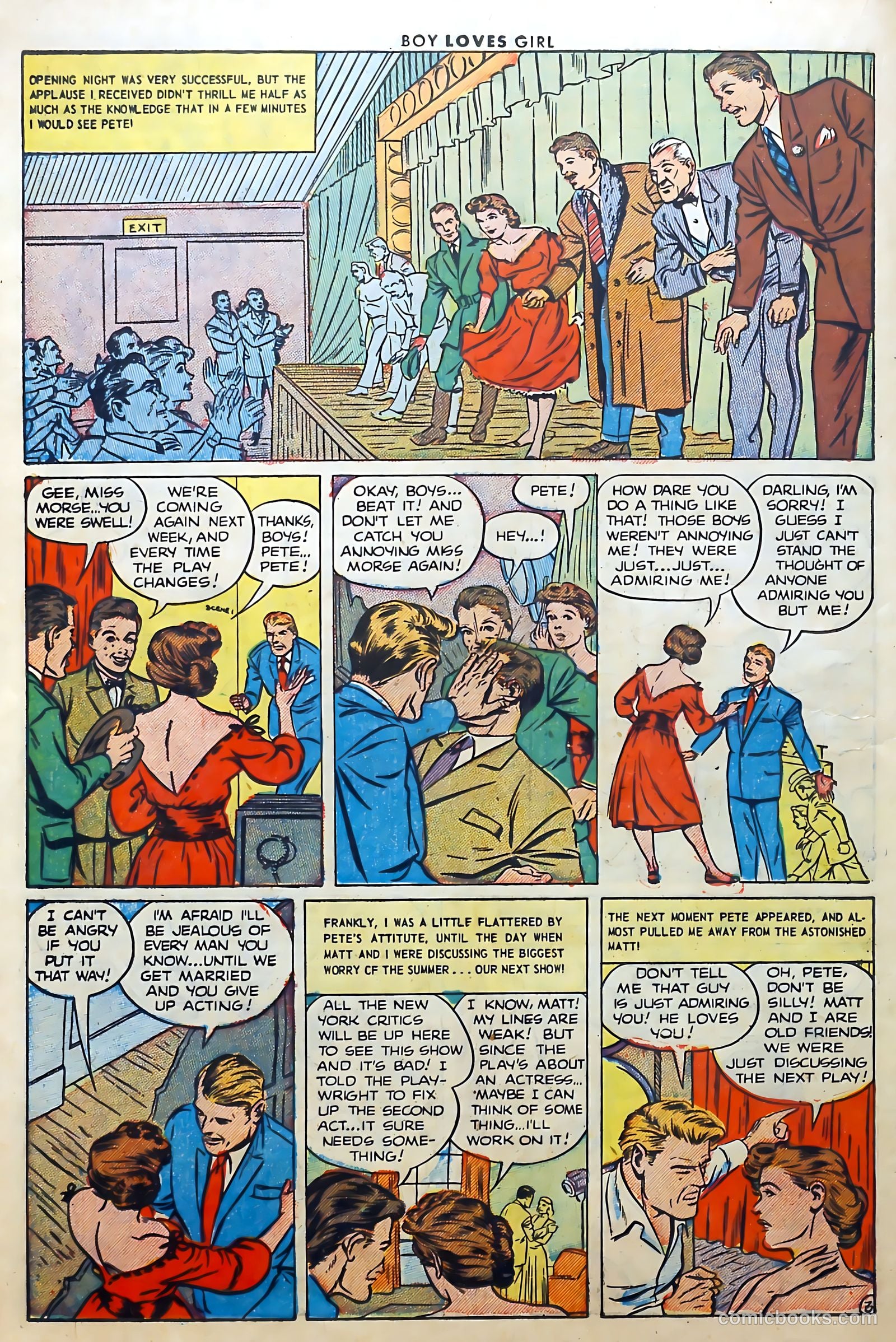 Boy Loves Girl #38 (1953) — page 22 of 36
