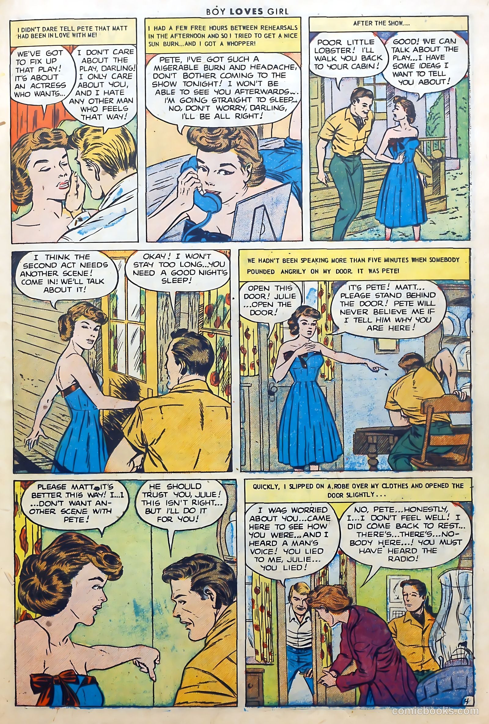 Boy Loves Girl #38 (1953) — page 23 of 36